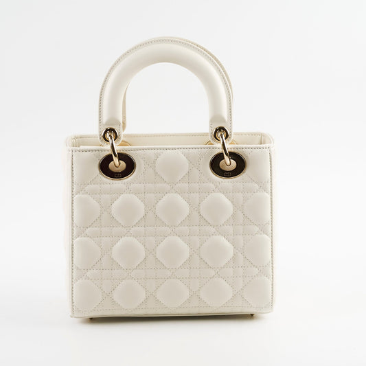 Christian Dior ABC Lady Dior White