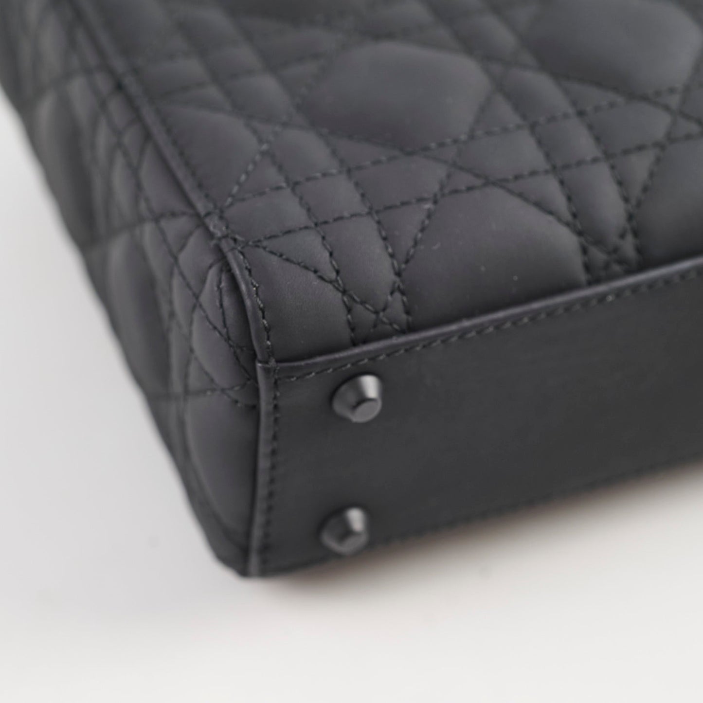 Christian Dior Lady Dior Mini Black Ultra Matte