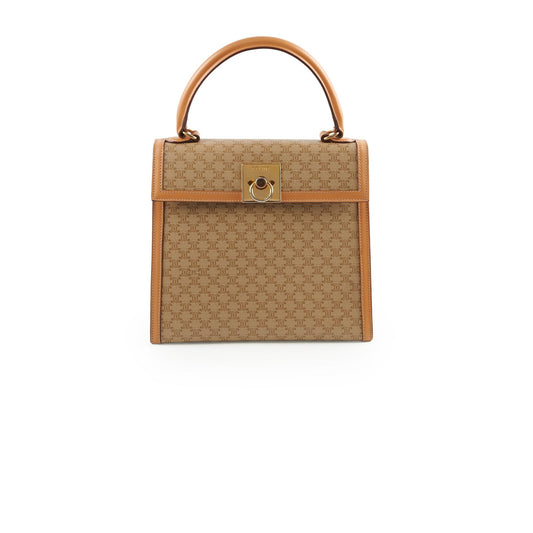 Luxury CELINE Macadam Kelly Bag Beige