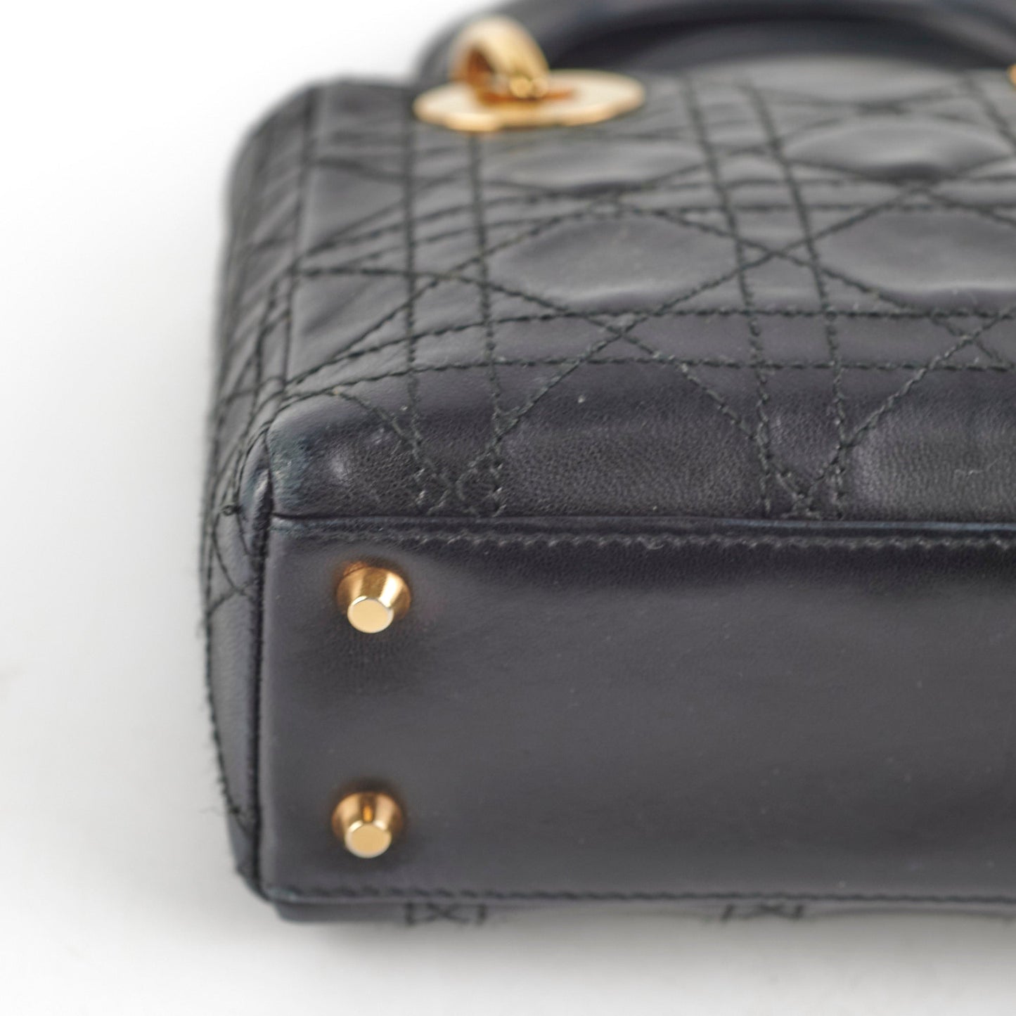 Christian Dior Lady Dior Mini Black   1997