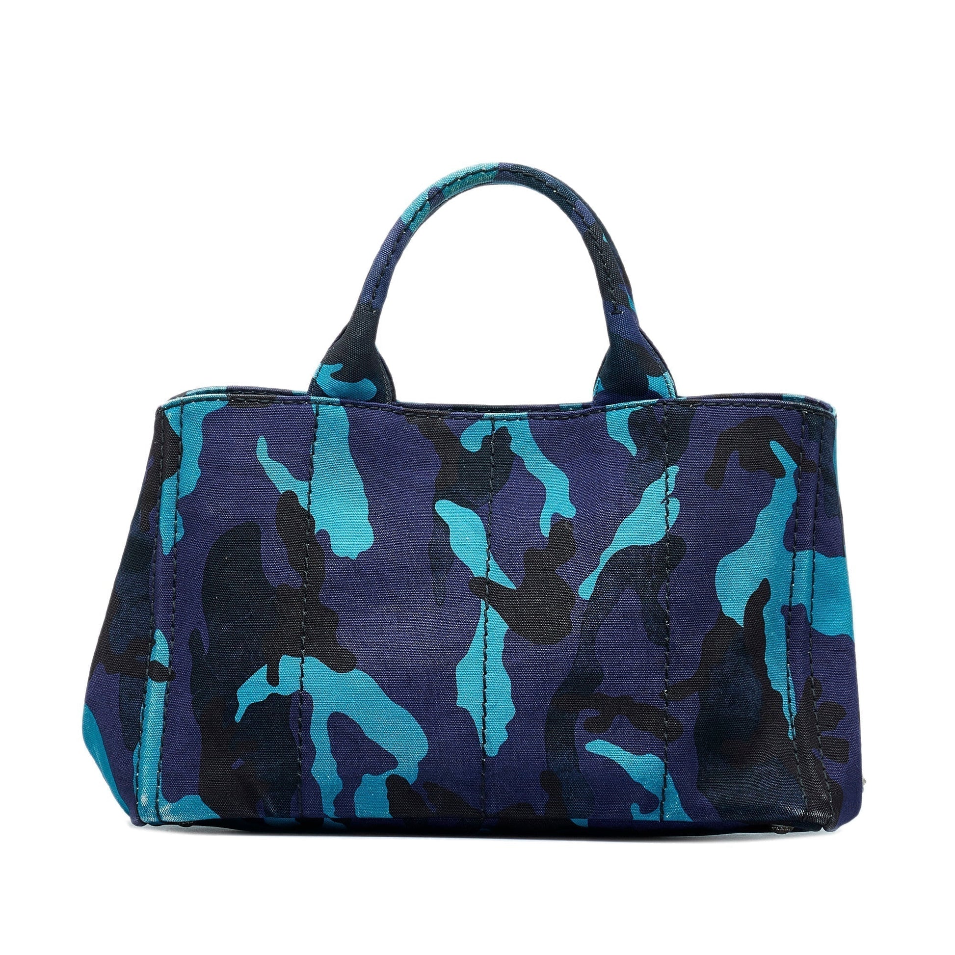 Prada Canapa Camouflage Tote Bag