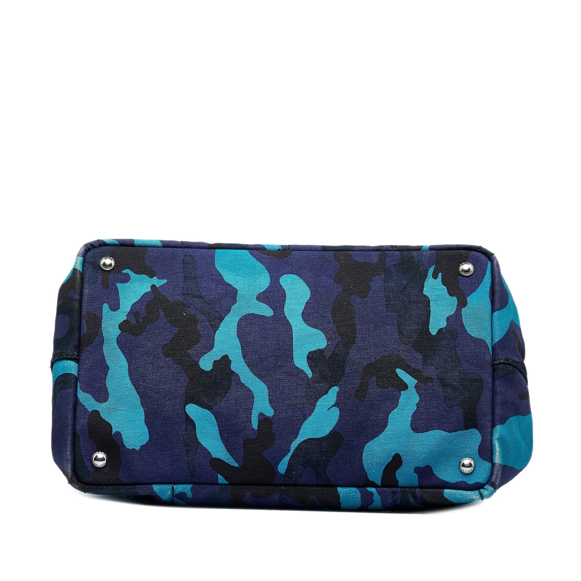 Prada Canapa Camouflage Tote Bag