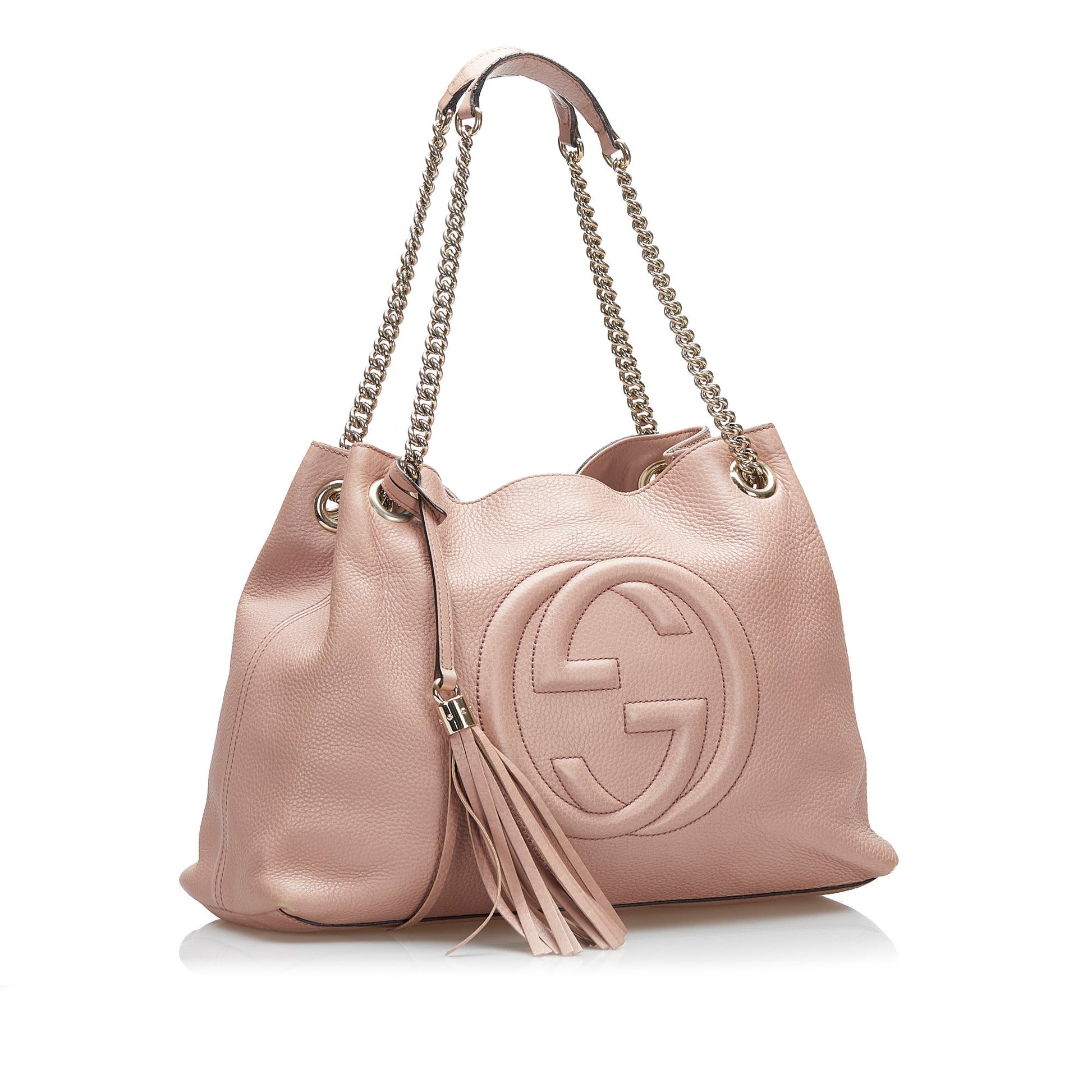 Gucci Chain Leather Tote