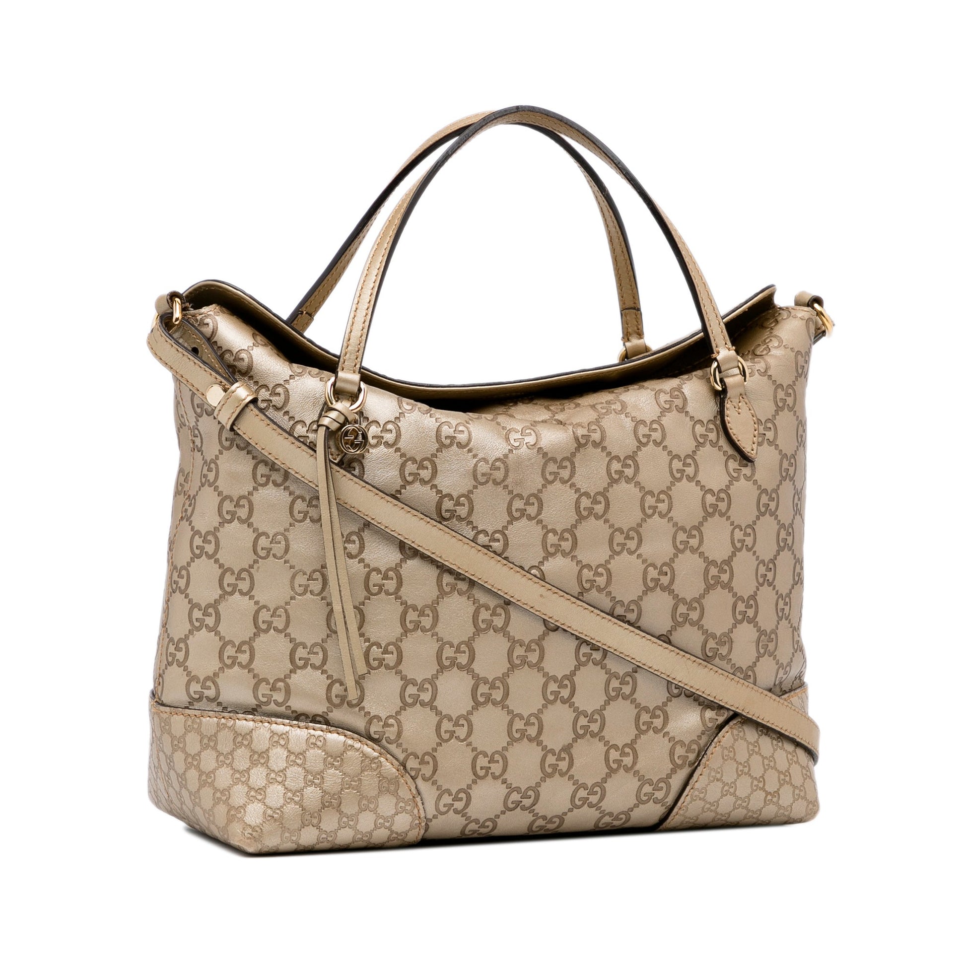 Gucci Brown Leather Crossbody Style 1