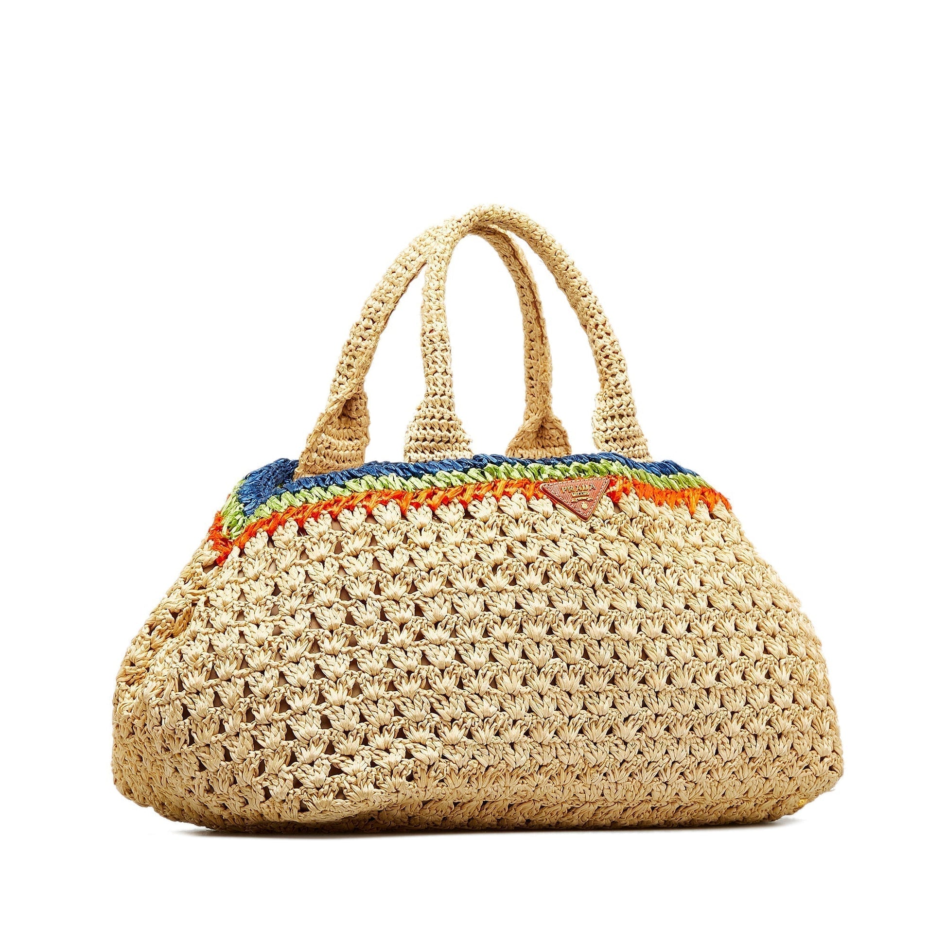 Prada Straw Tote Bag