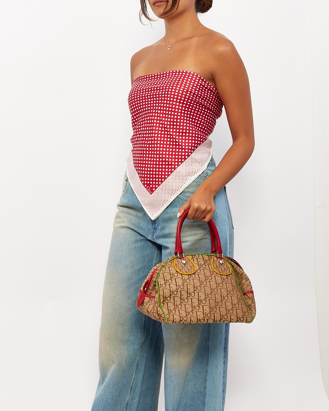 Dior Monogram Canvas Handbag