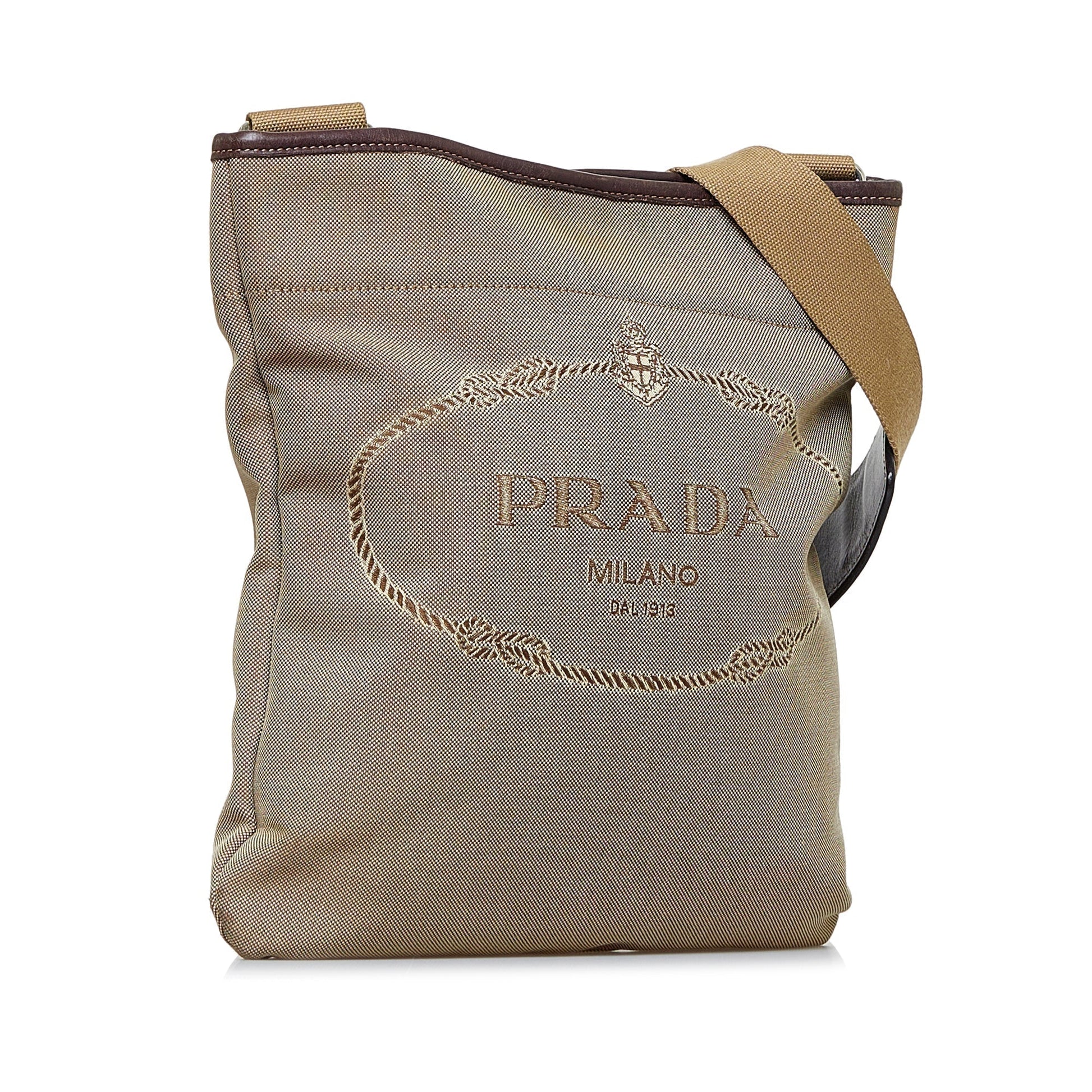 Prada Canapa Logo Crossbody Bag