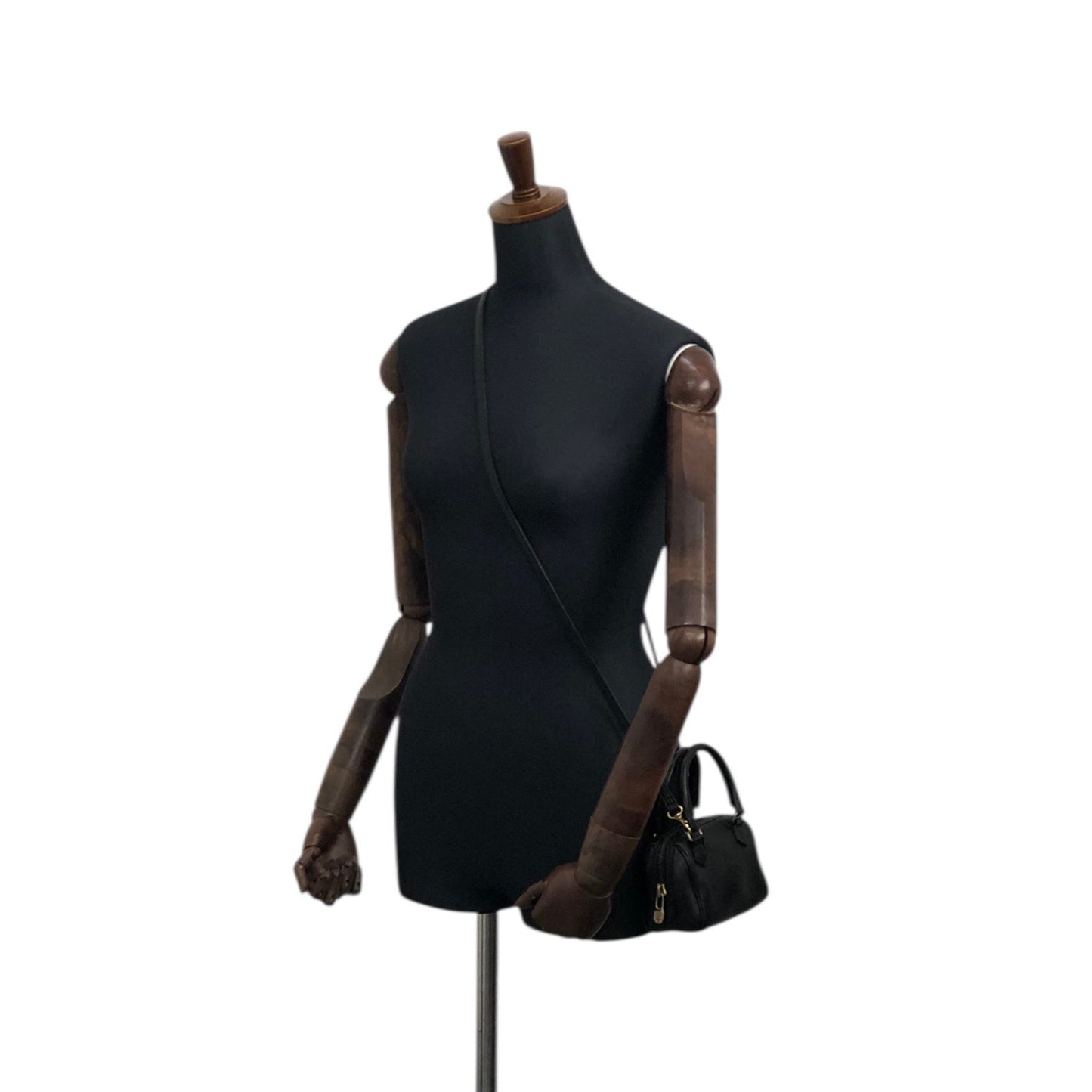 CELINE Two-way Small Handbag Shoulder bag Black tdajcw