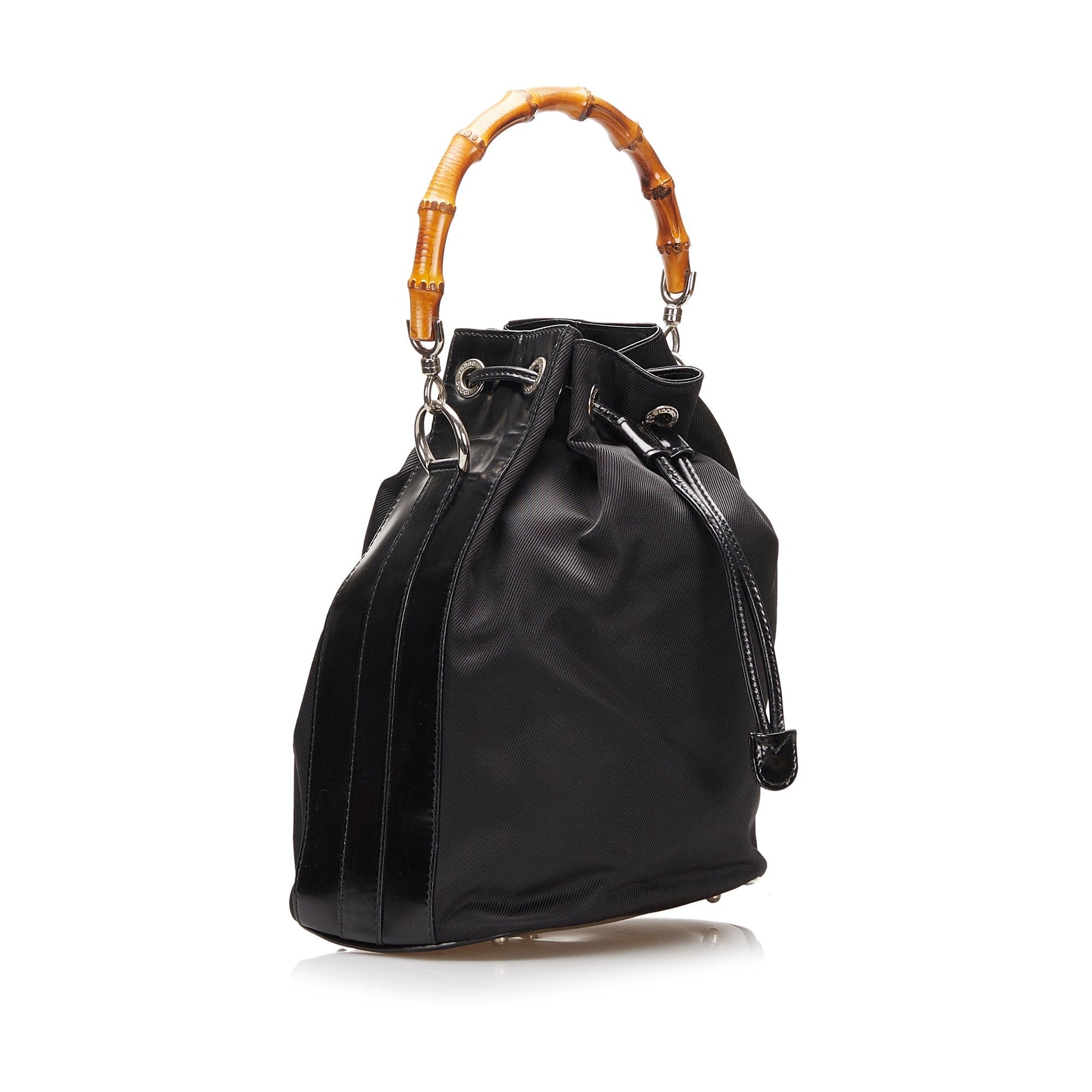 Gucci Nylon Top Handle Handbag