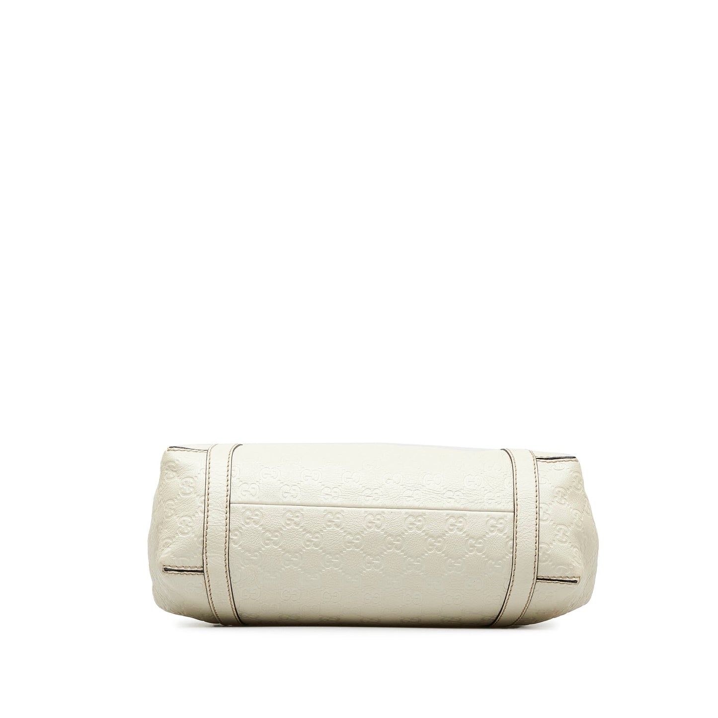 Gucci Guccissima White Leather Tote Style 1
