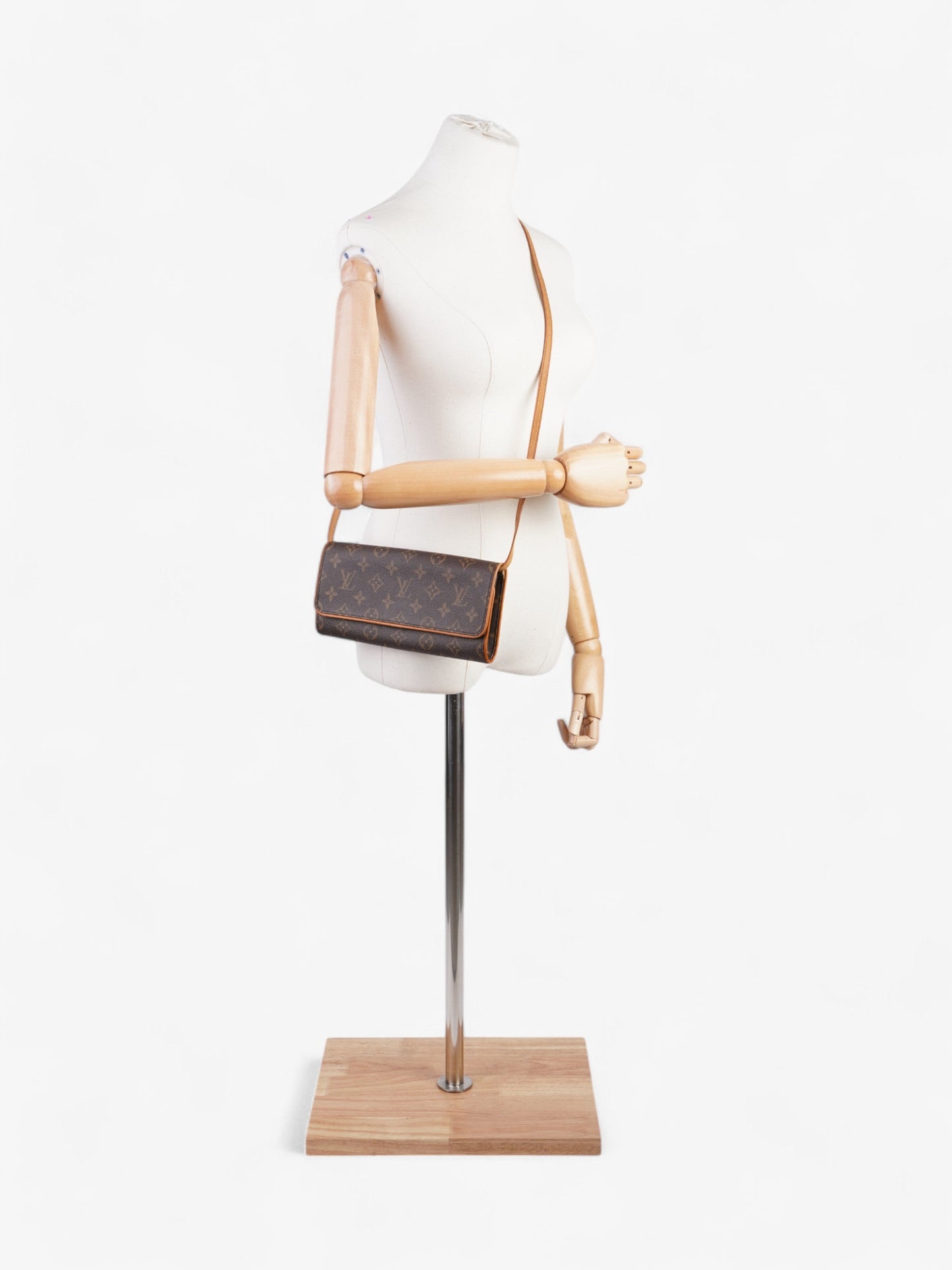 Louis Vuitton Twin Pochette Monogram Coated Canvas GM