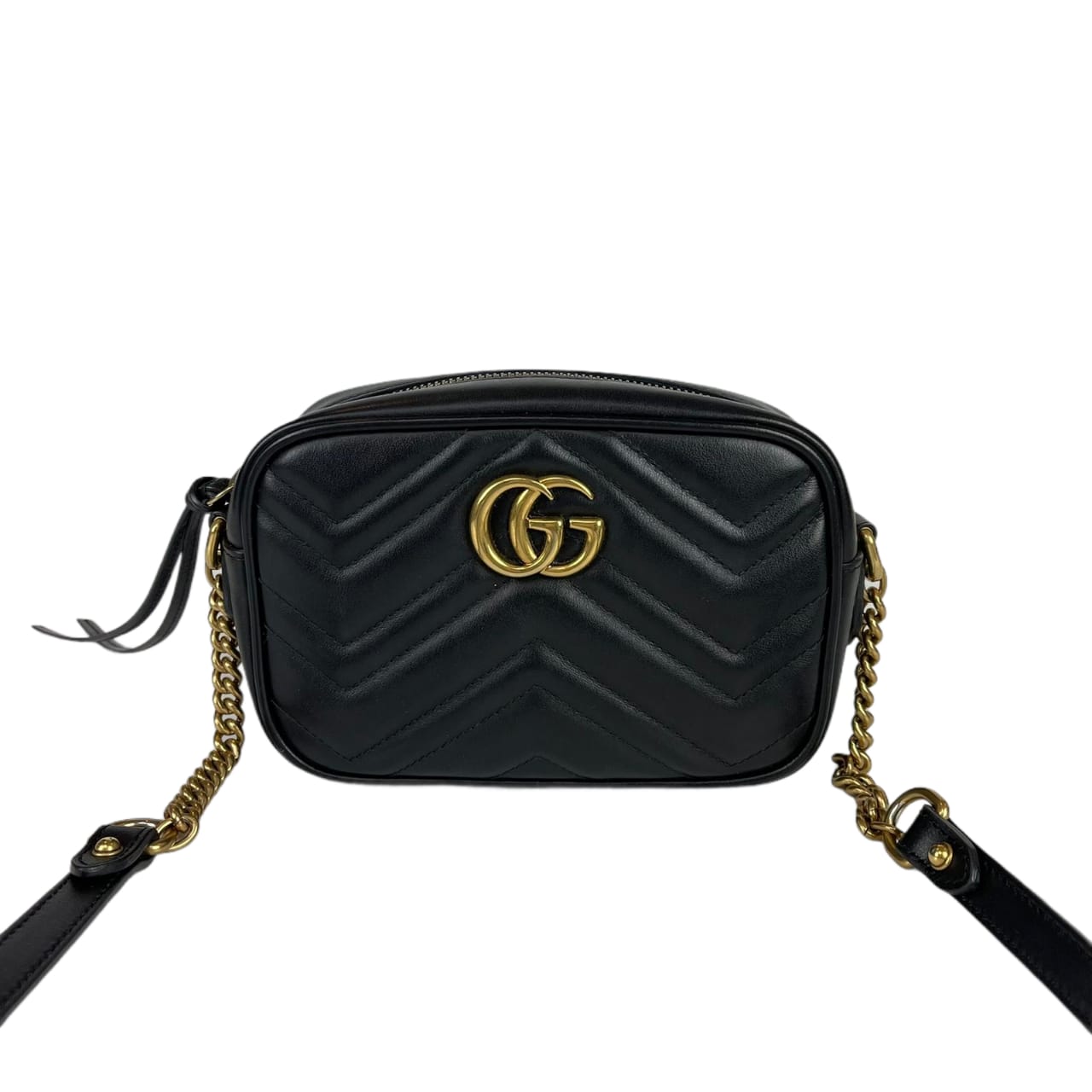 Gucci Chain Leather Crossbody