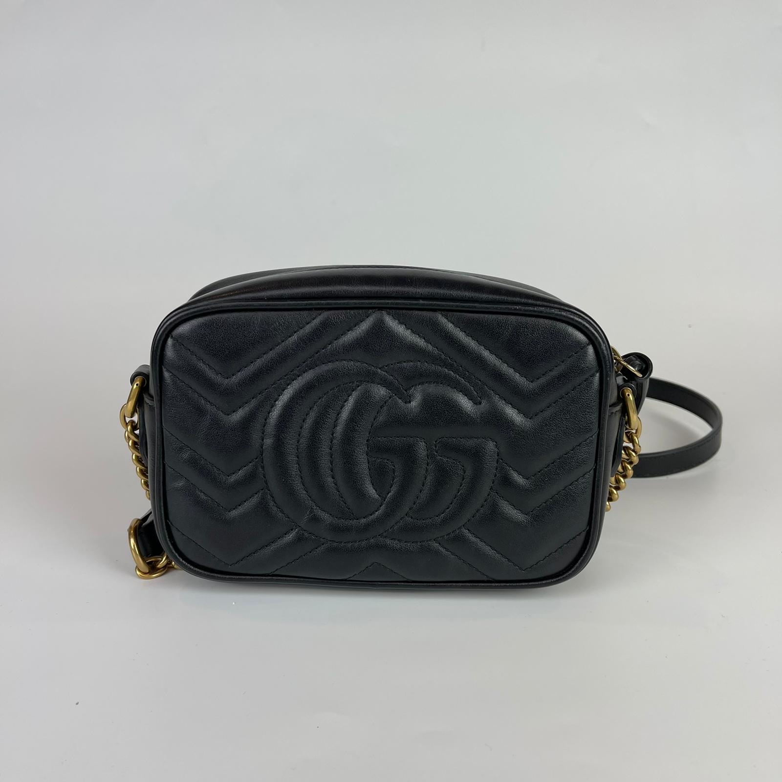 Gucci Chain Leather Crossbody