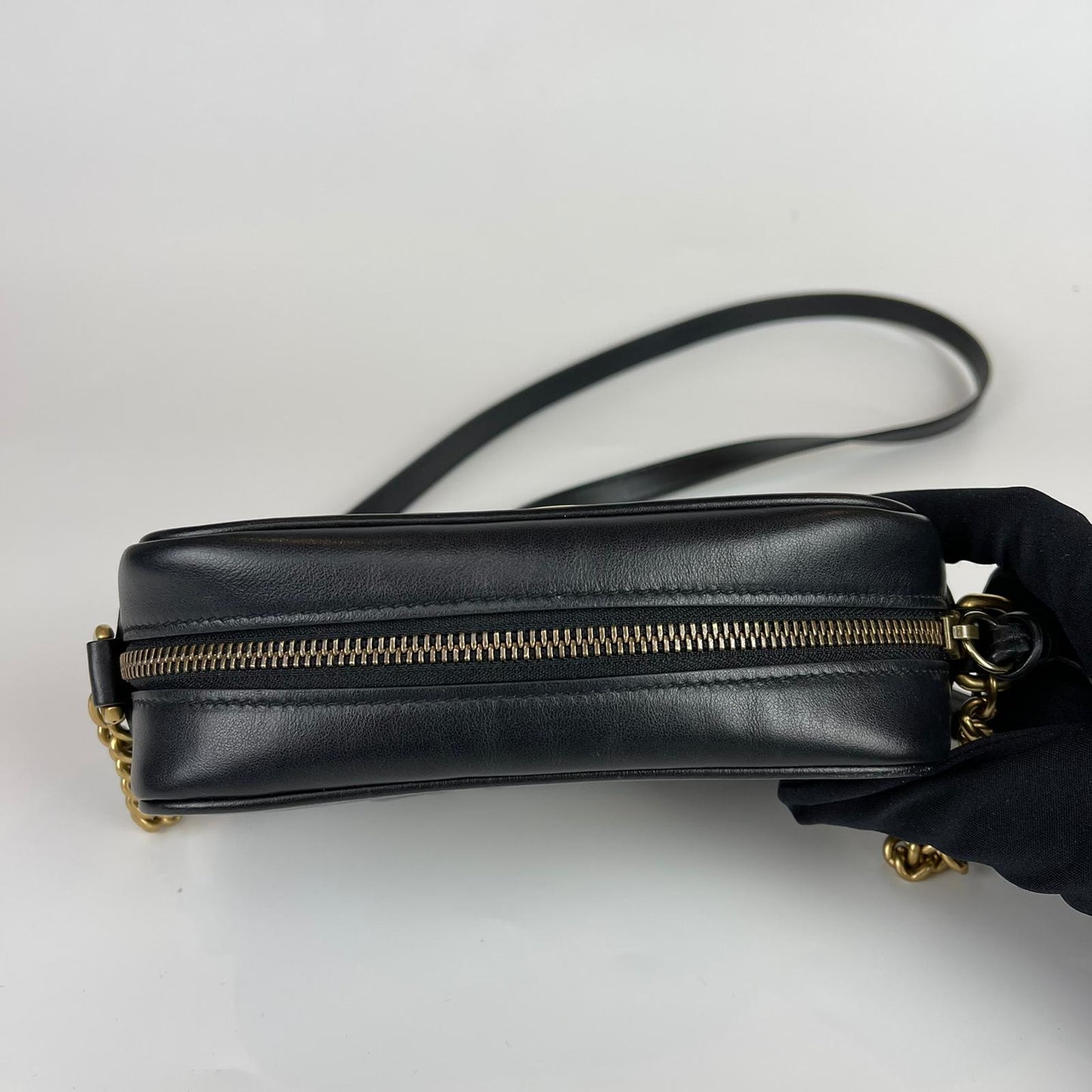 Gucci Chain Leather Crossbody