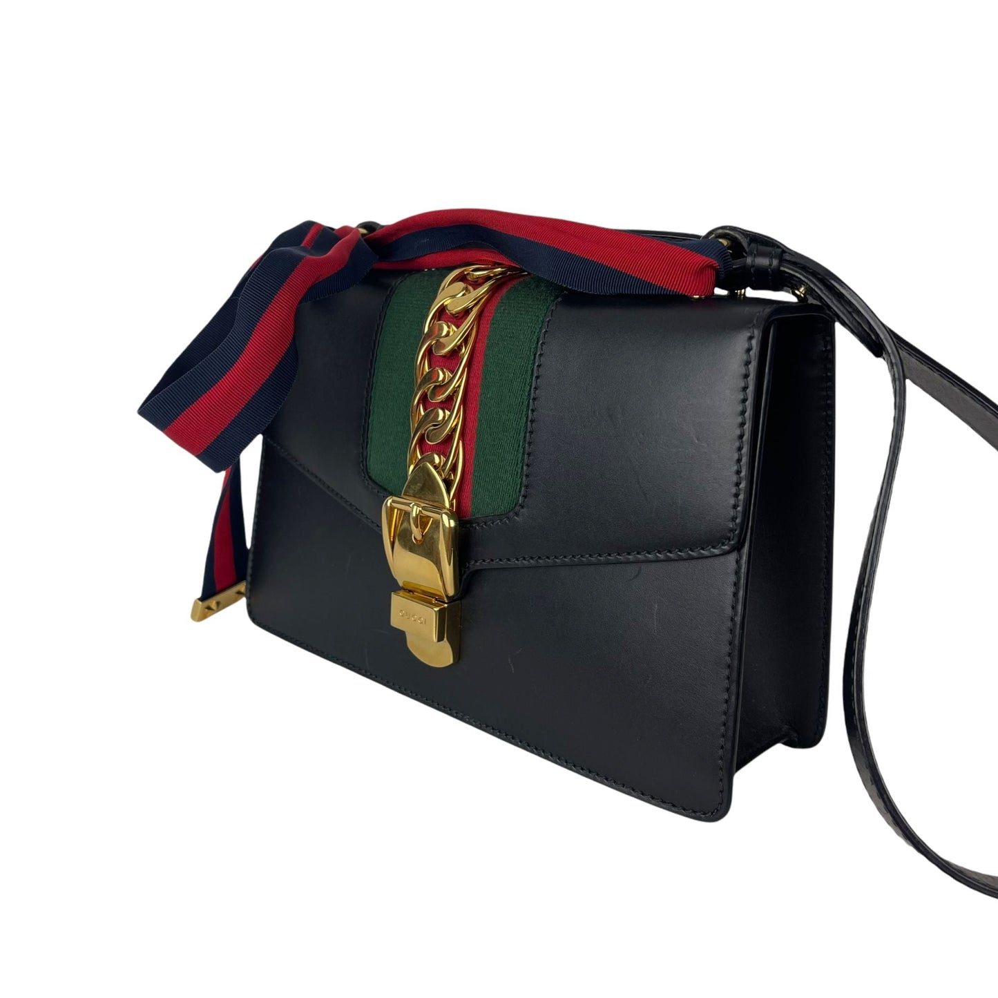 Gucci Leather Shoulder Bag