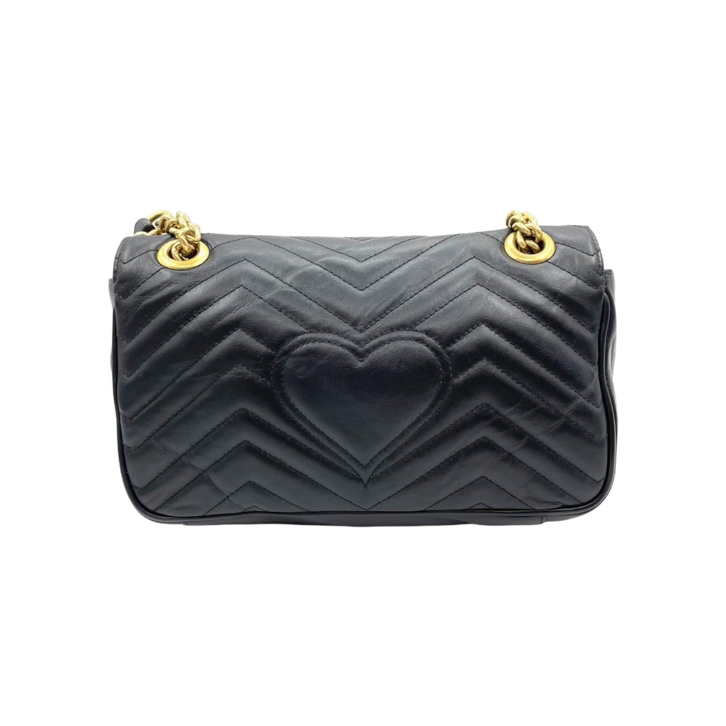 Gucci Chain Leather Shoulder Bag
