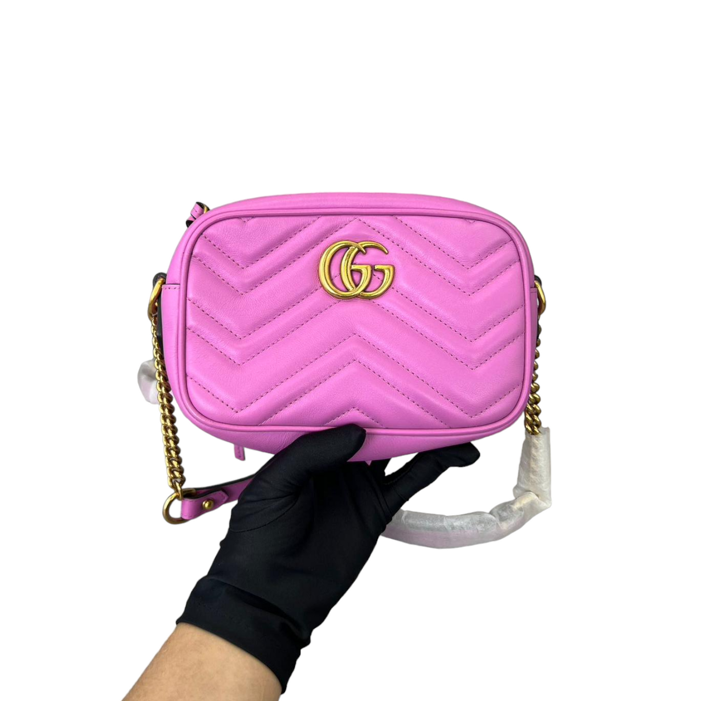 Gucci Chain Leather Crossbody