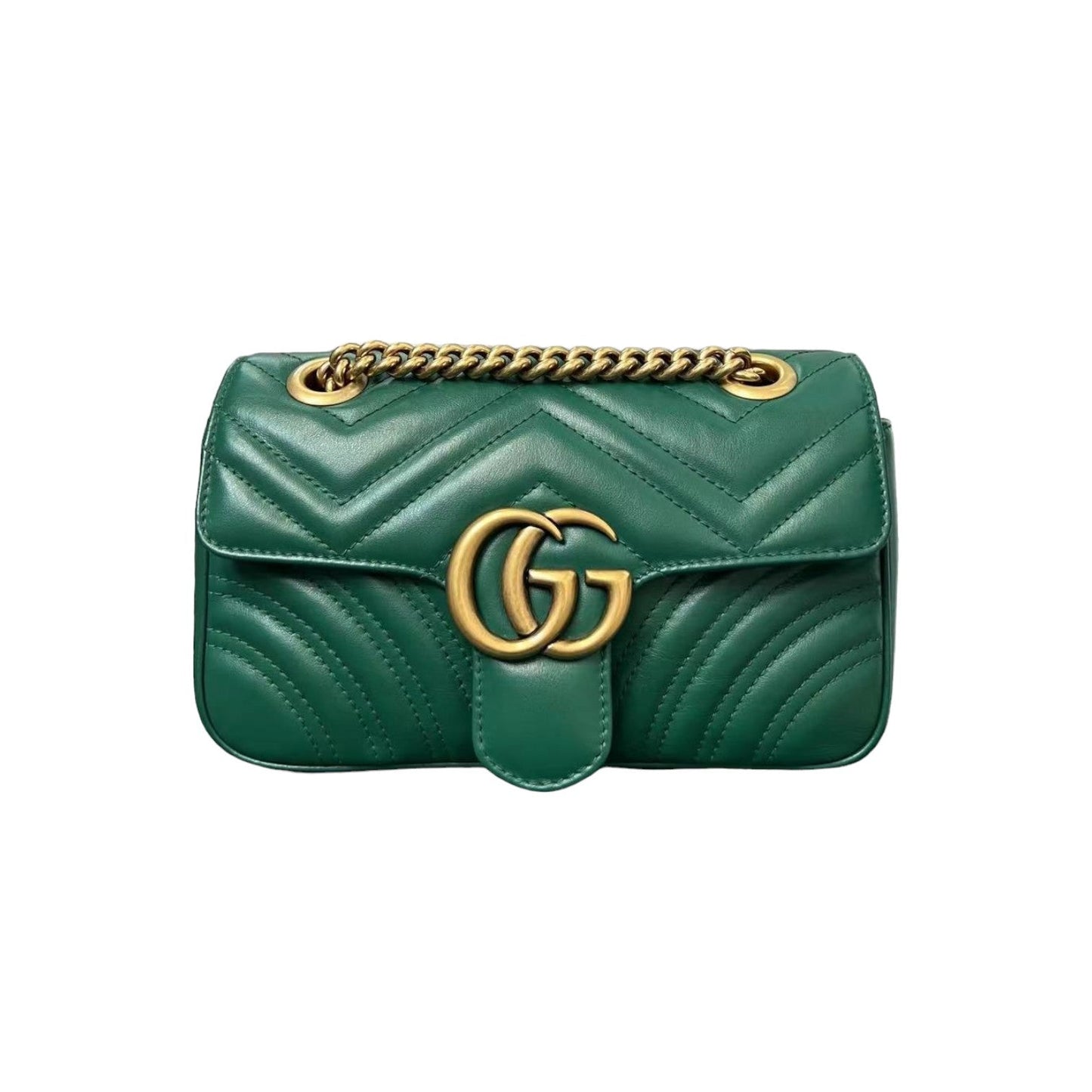 Gucci Chain Leather Shoulder Bag