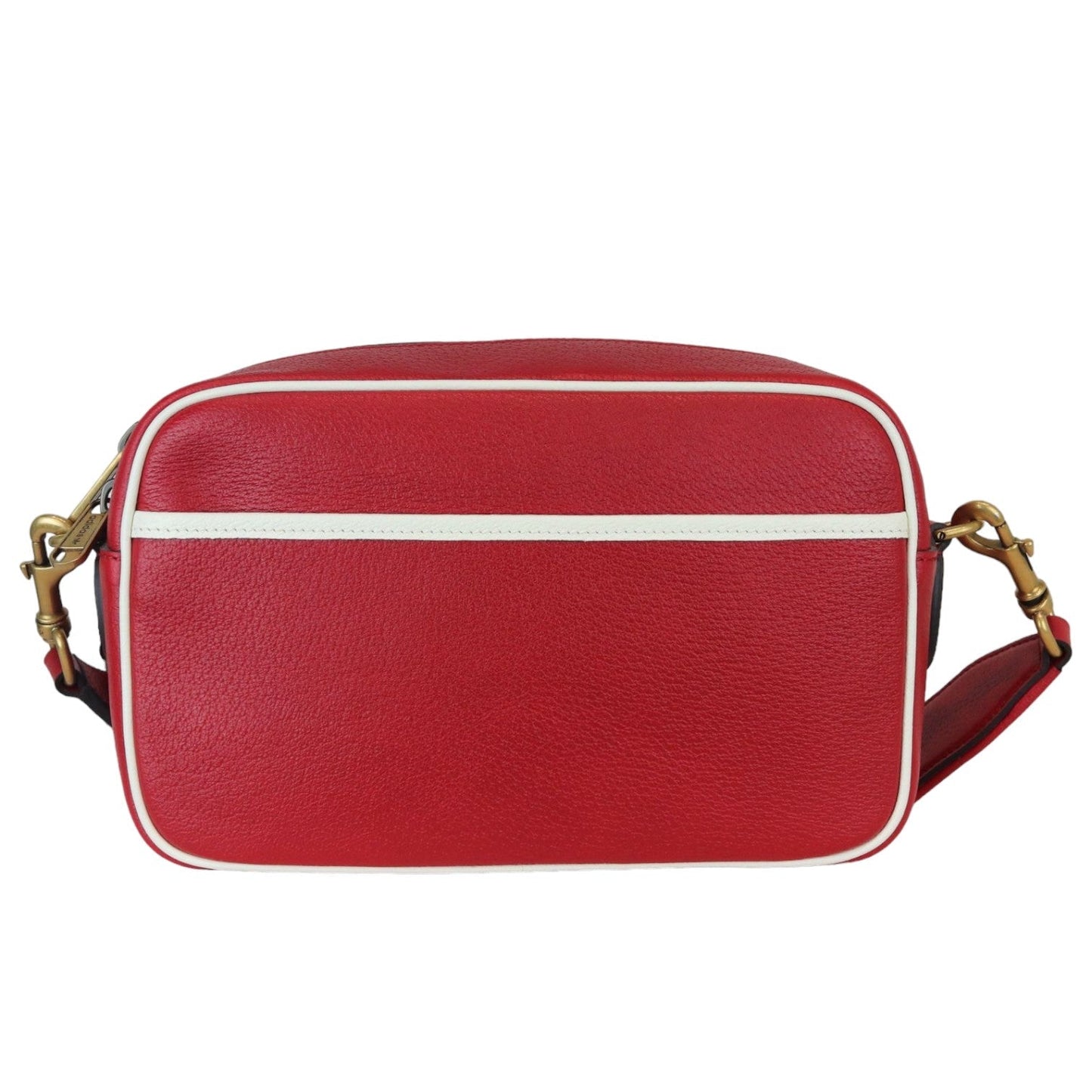 Gucci Monogram Leather Canvas Shoulder Bag