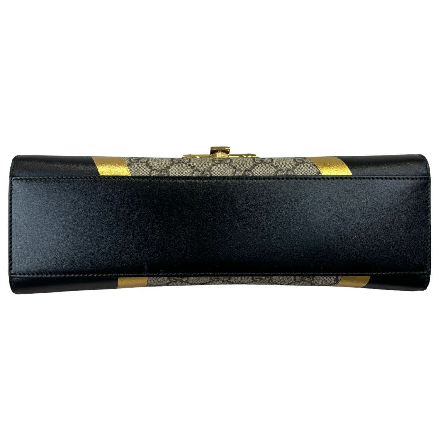 Gucci Monogram Chain Leather Shoulder Bag