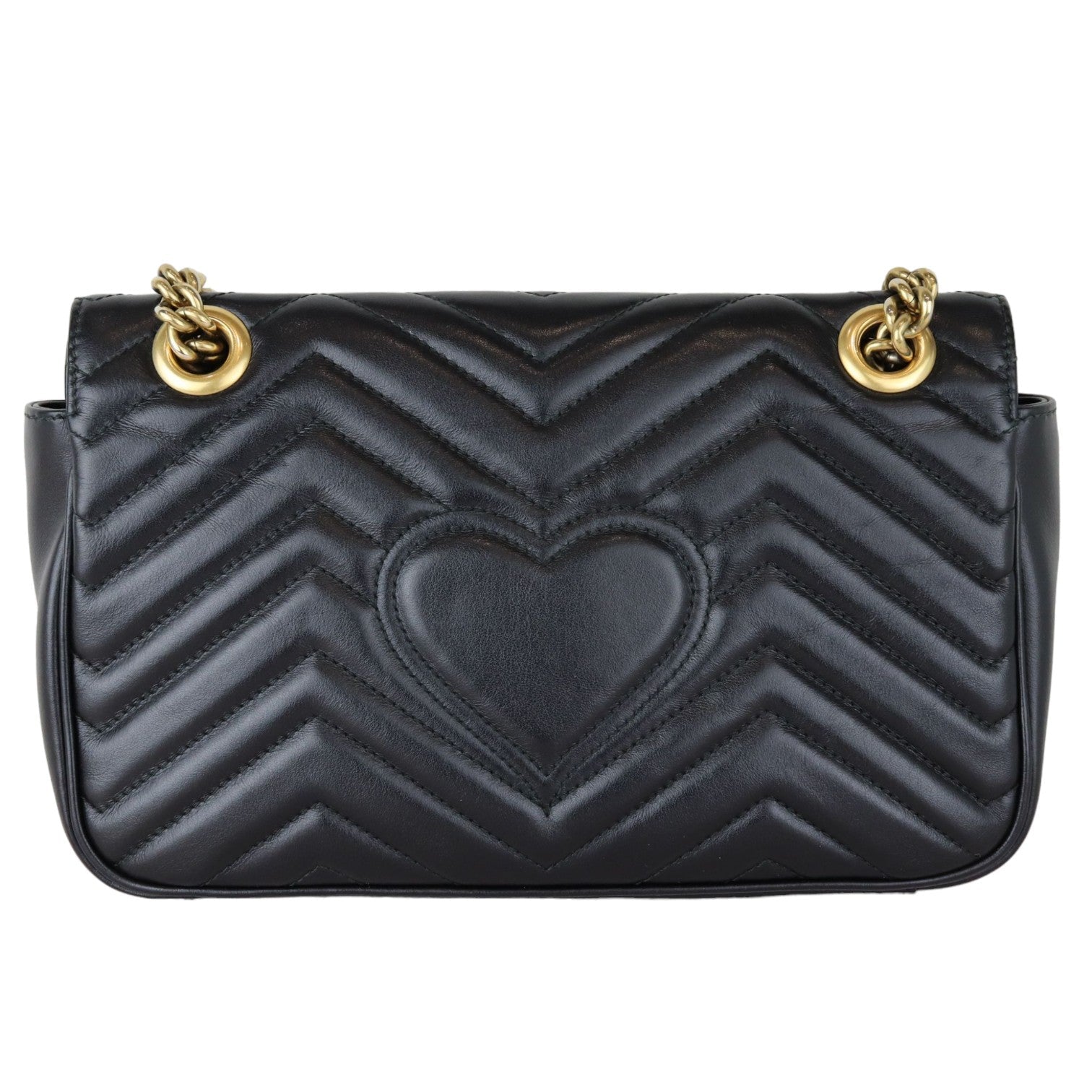 Gucci Chain Leather Shoulder Bag