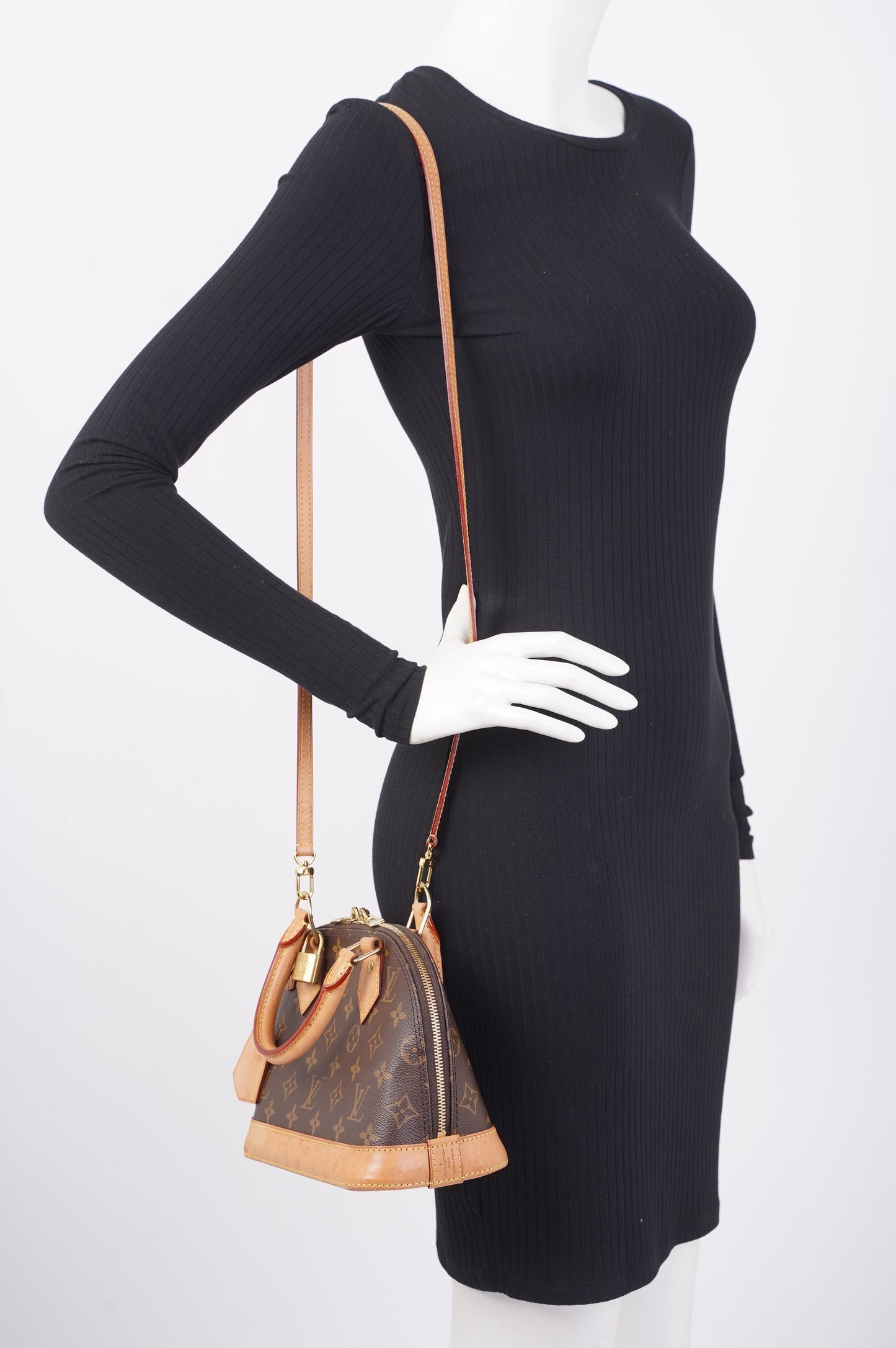 Louis Vuitton Alma Monogram Canvas BB Handbag