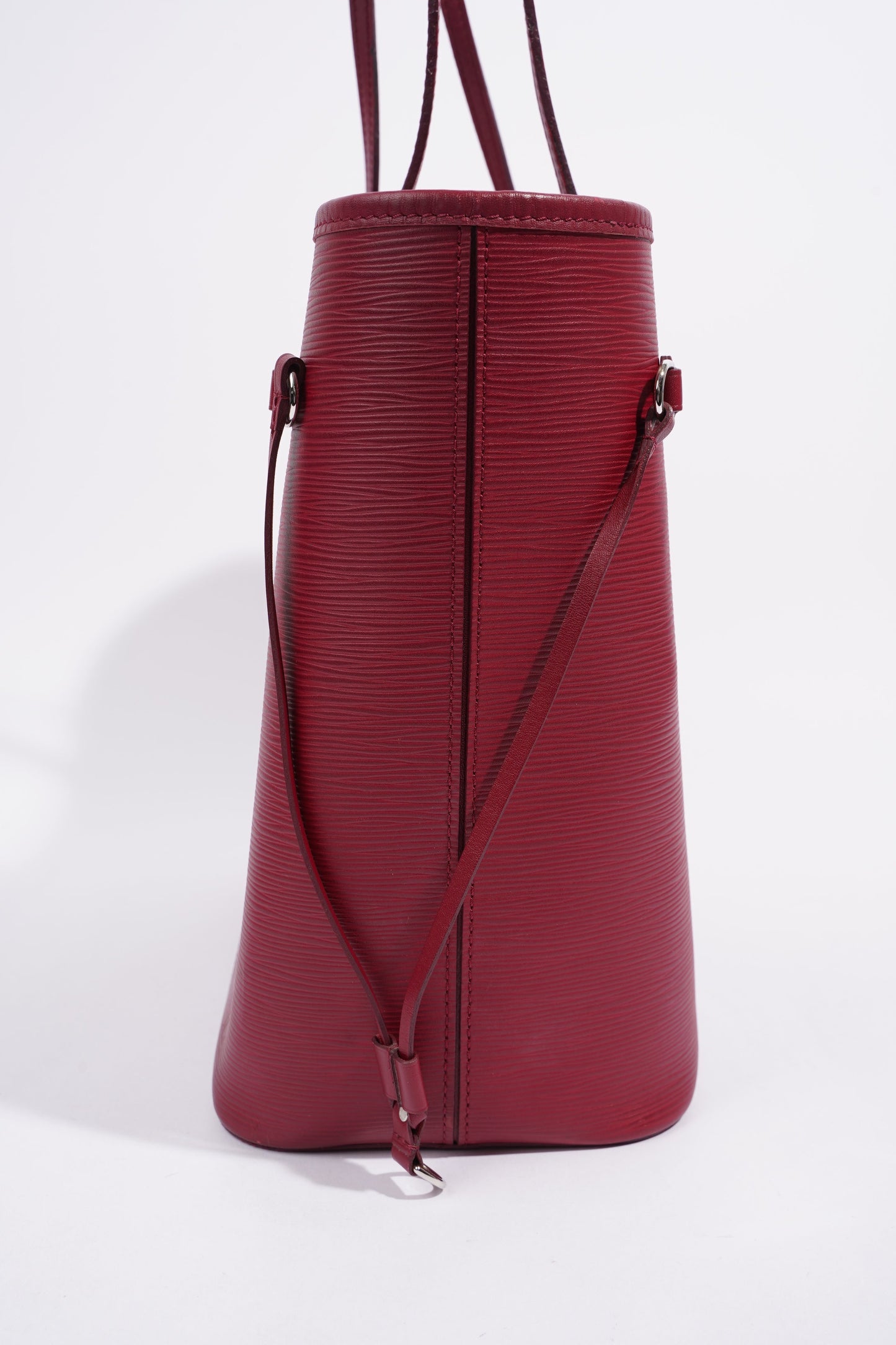 Louis Vuitton Neverfull MM Dark Pink Epi Leather Tote