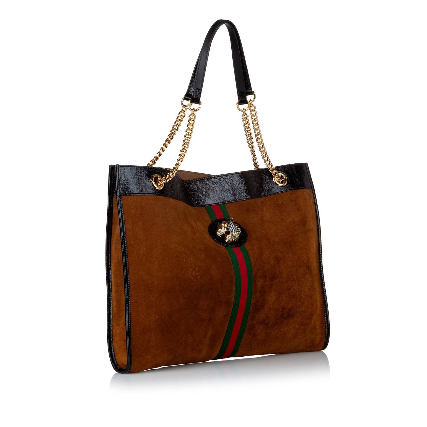 Gucci Pochette Chain Leather Tote