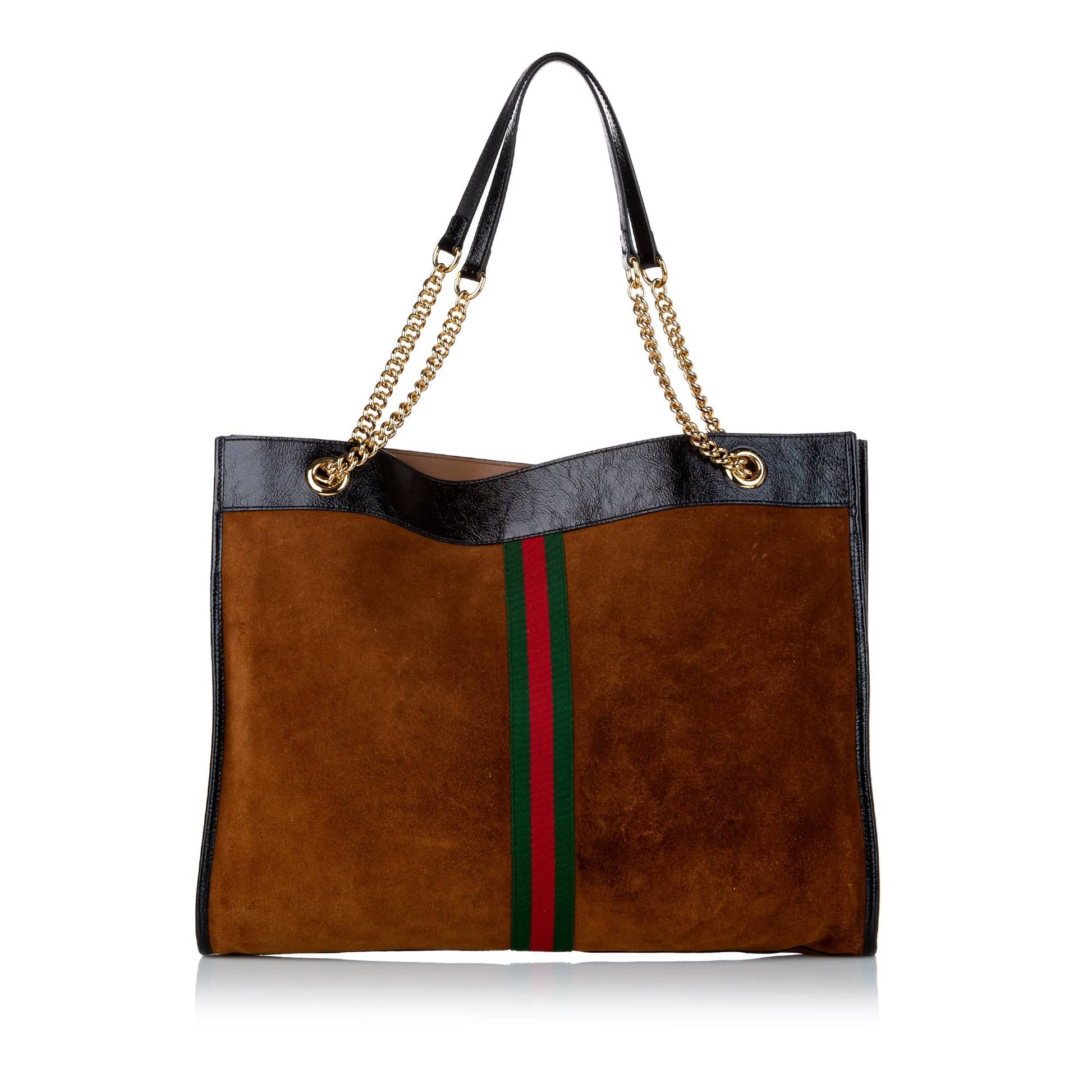 Gucci Pochette Chain Leather Tote