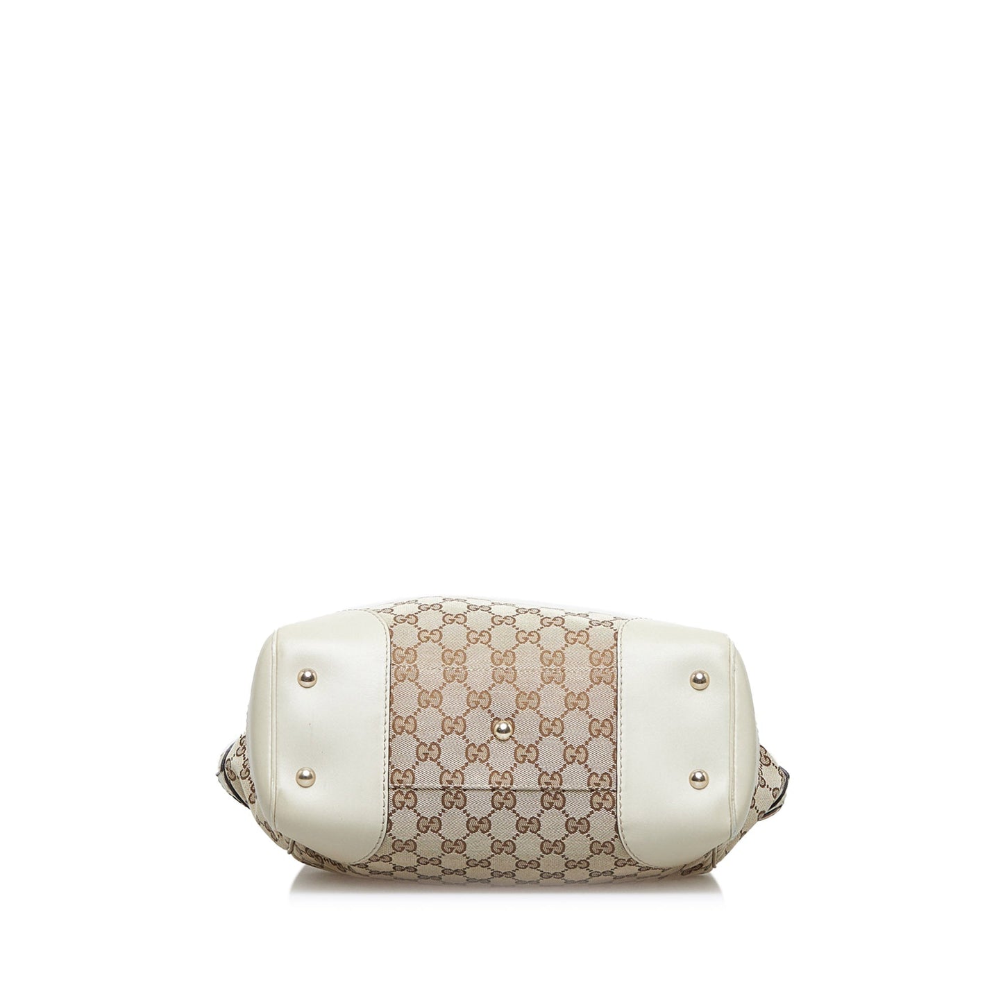 Gucci Leather Canvas Tote