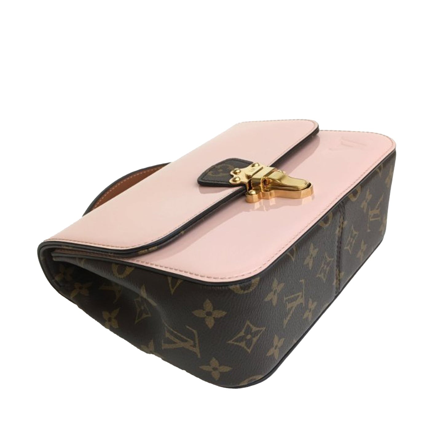 LOUIS VUITTON Vernis Miroir Cherrywood BB Satchel Handbag