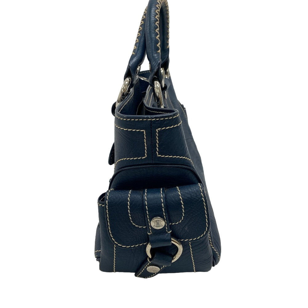CELINE Handbag leather Navy Boogie bag Women