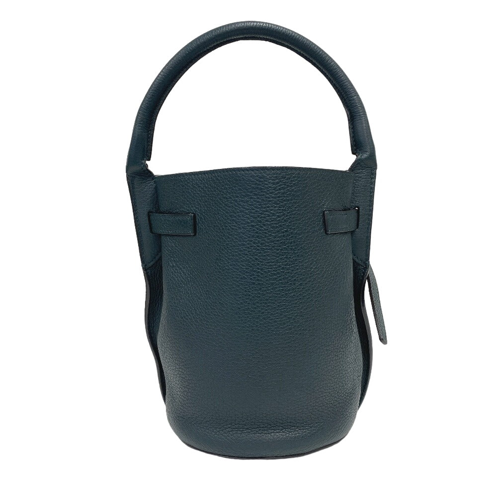CELINE Handbag leather green Bucket Nano Big bag Women