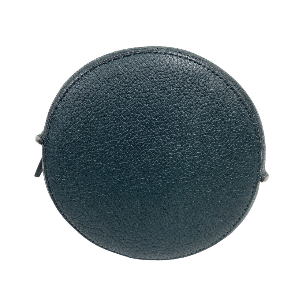 CELINE Handbag leather green Bucket Nano Big bag Women