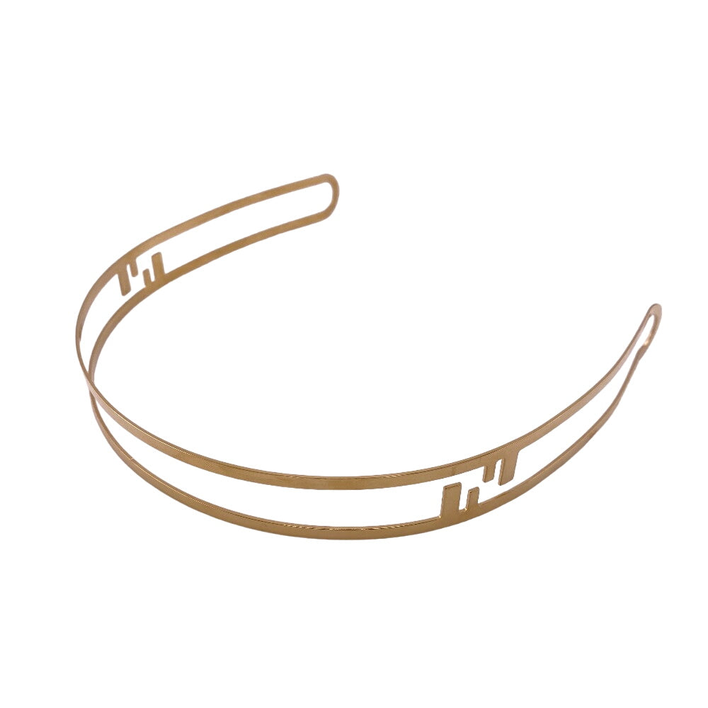 FENDI hair accessory Gold Plated gold
