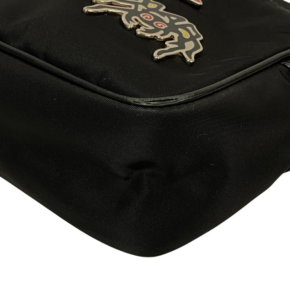 PRADA Shoulder Bag Nylon black Test Women