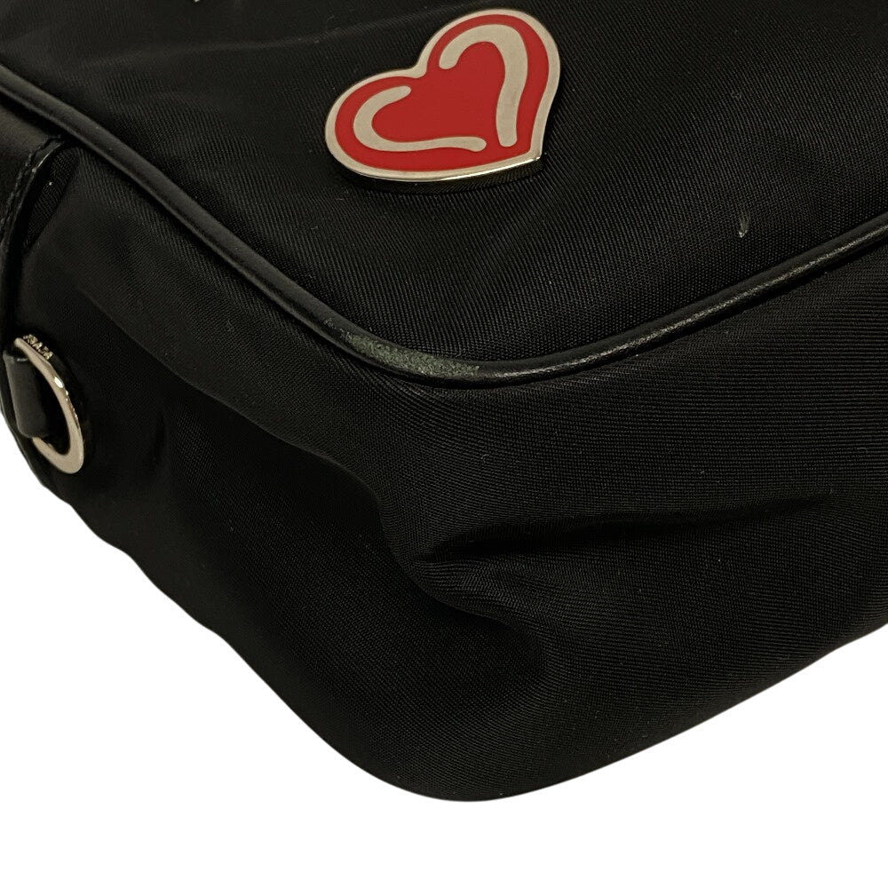 PRADA Shoulder Bag Nylon black Test Women