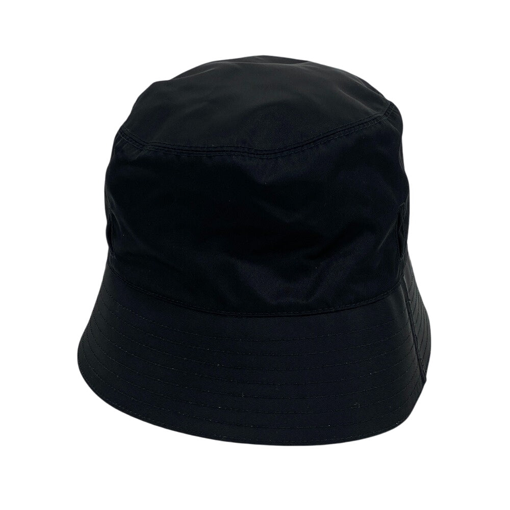 PRADA hat 2HC282 Nylon black Bucket hat polyamide unisex(Unisex) 59