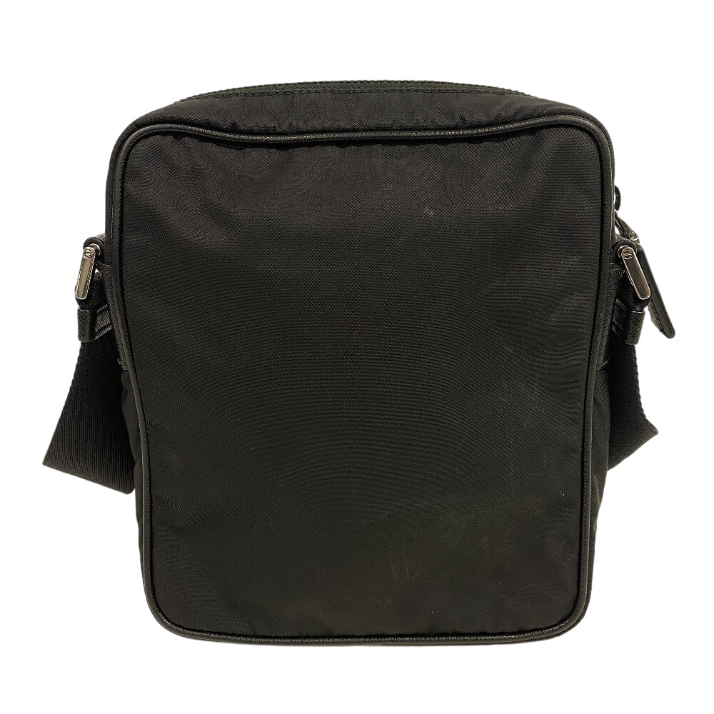 PRADA Shoulder Bag Nylon black Re-Nylon x Saffiano