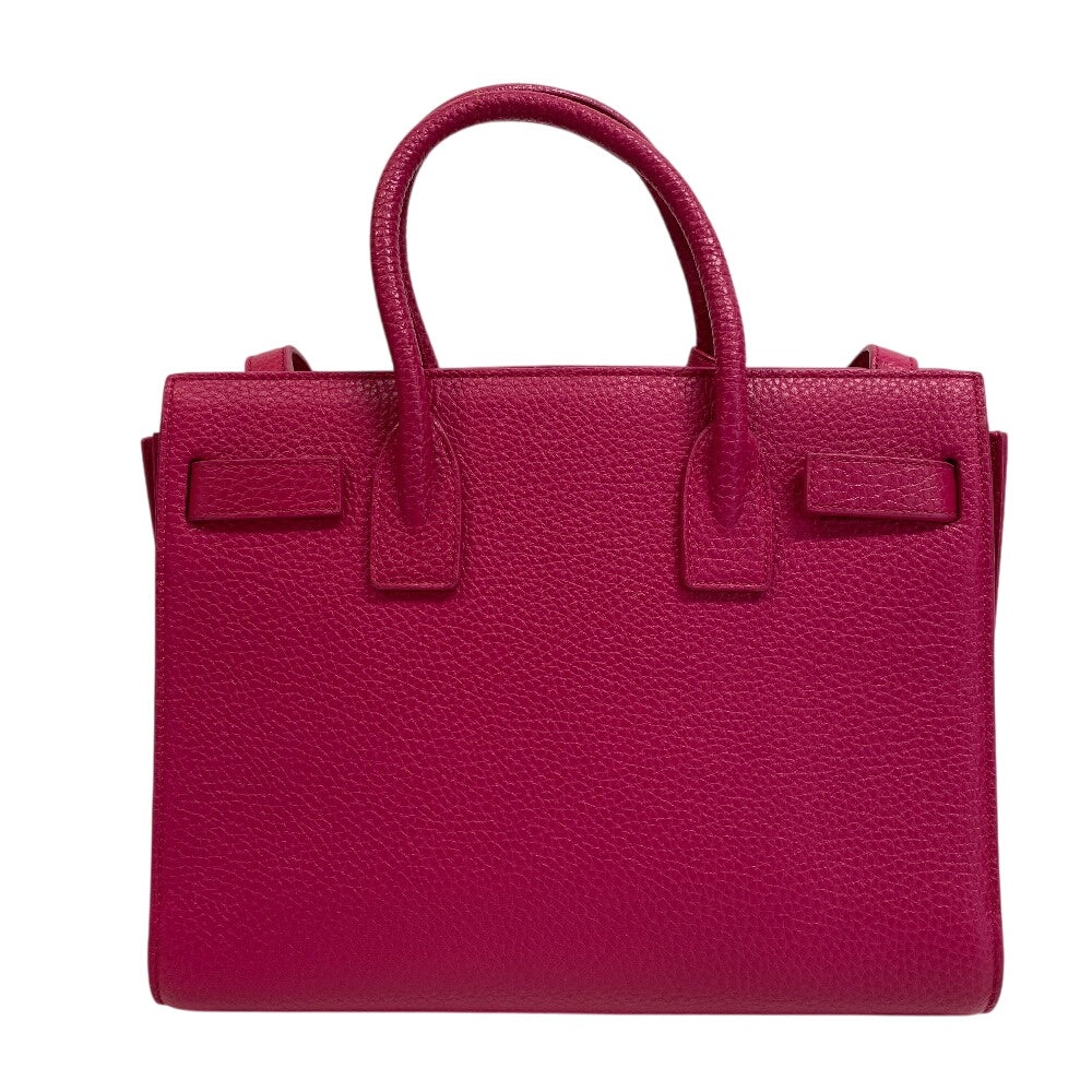 SAINT LAURENT Handbag leather pink Shoulder Bag sucked jour baby Women
