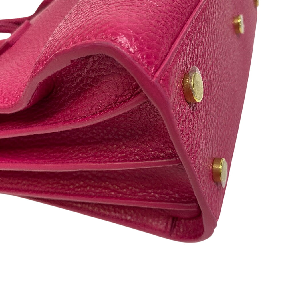 SAINT LAURENT Handbag leather pink Shoulder Bag sucked jour baby Women