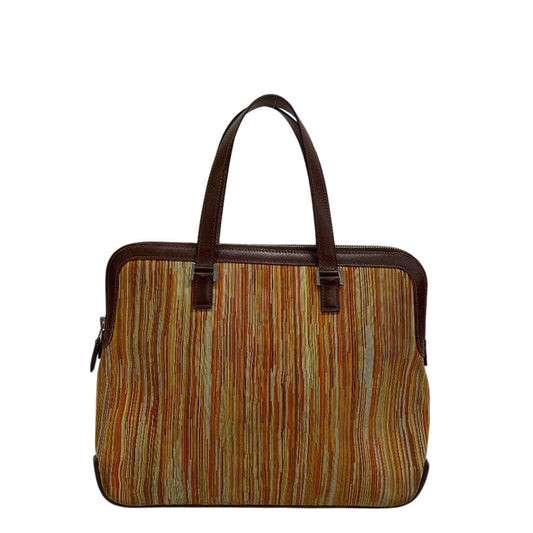 HERMES Handbag leather multicolor Vibrato Escapada Women