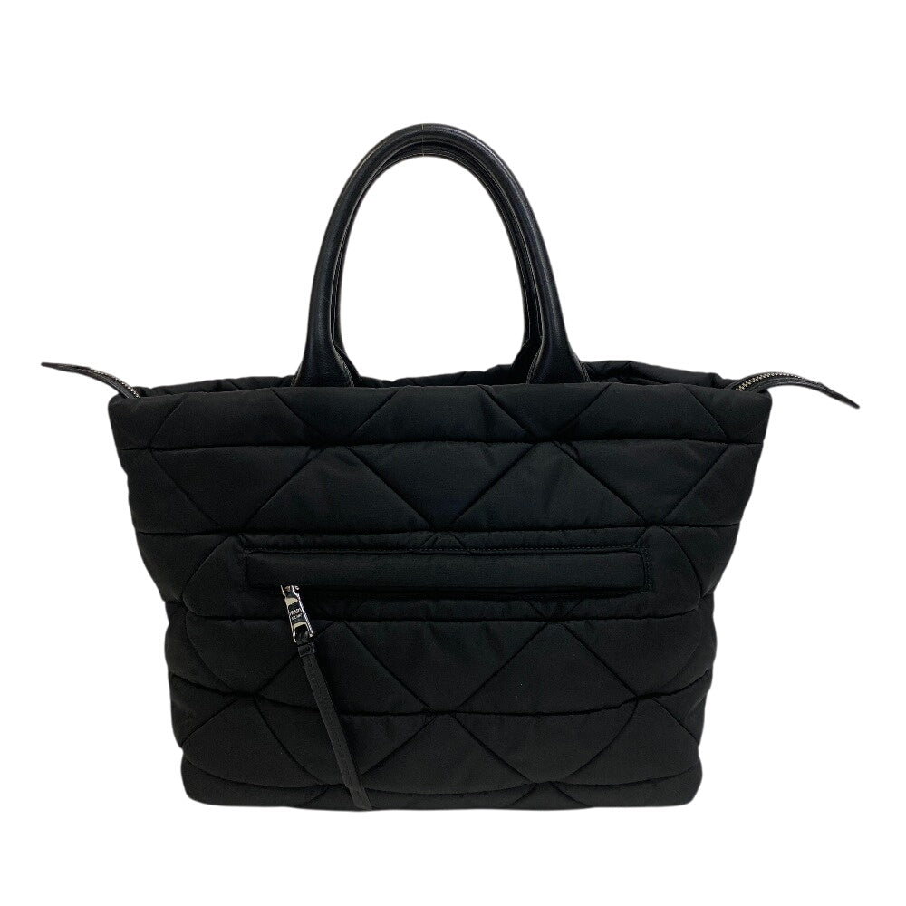 PRADA Handbag Nylon black Re-Nylon Padded Tote Bag