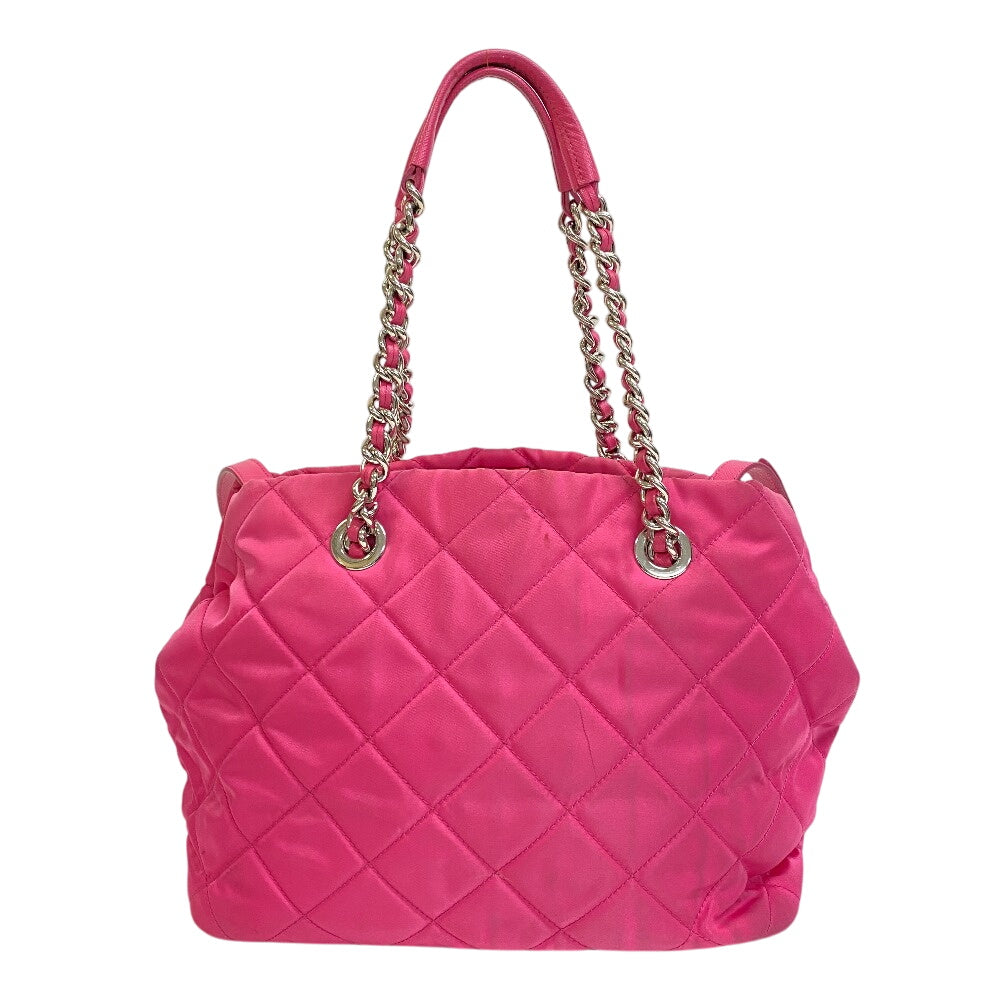 PRADA Tote Bag Nylon Fusha pink Tessuto Impuntu