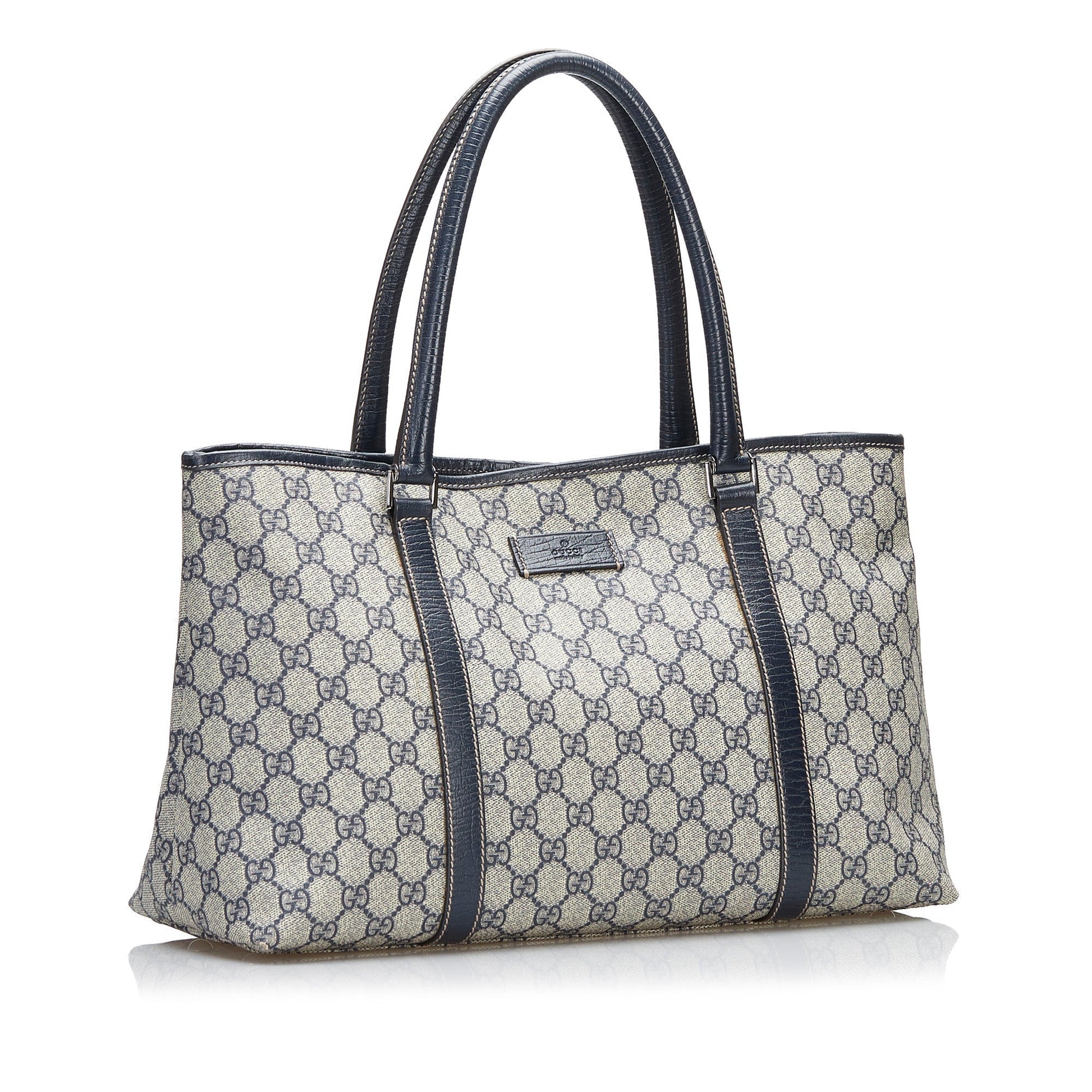 Gucci Leather Canvas Tote