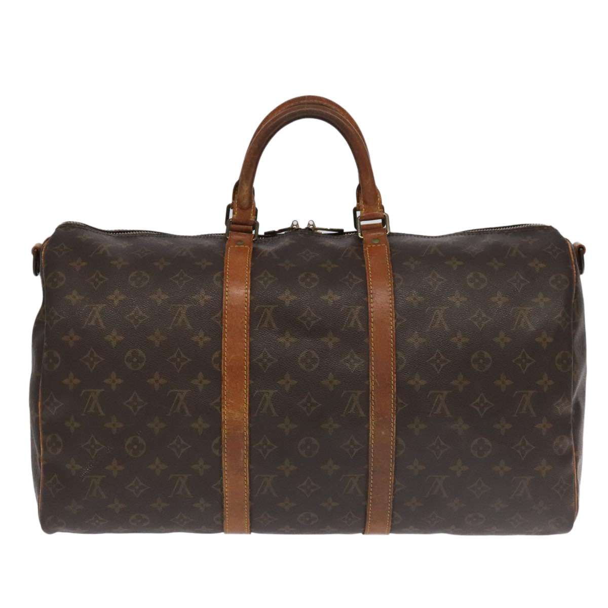 Louis Vuitton Keepall Bandouliere 50 Canvas Travel Bag