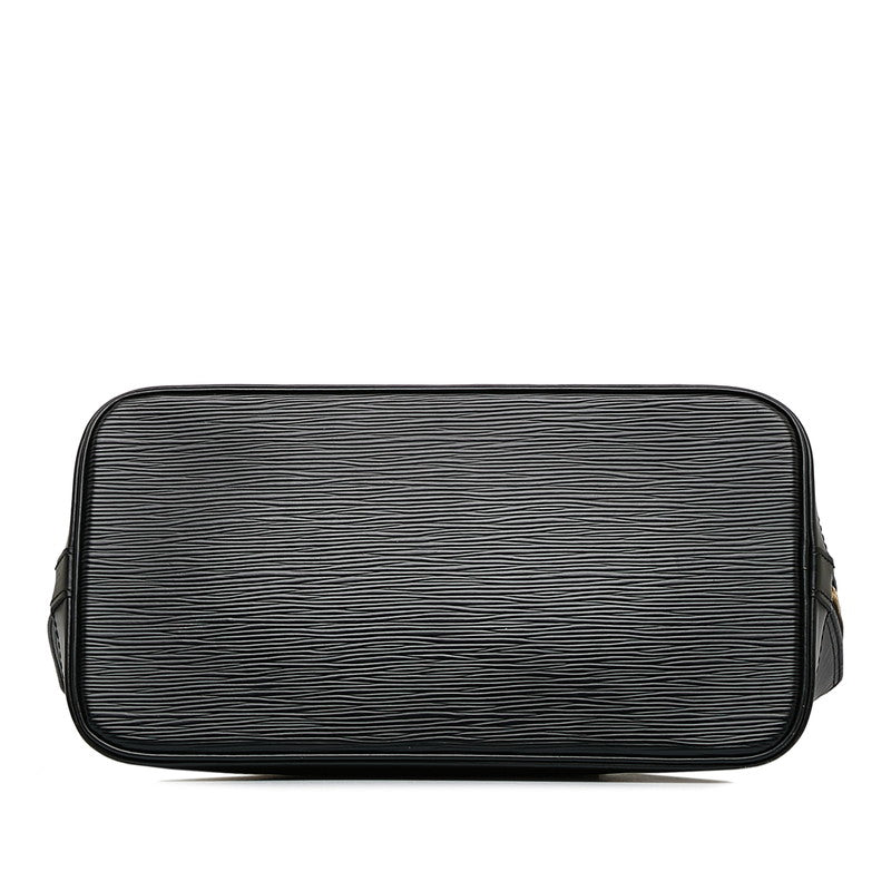 Louis Vuitton Epic Alma Handbag Noir Black Leather Louis Vuitton