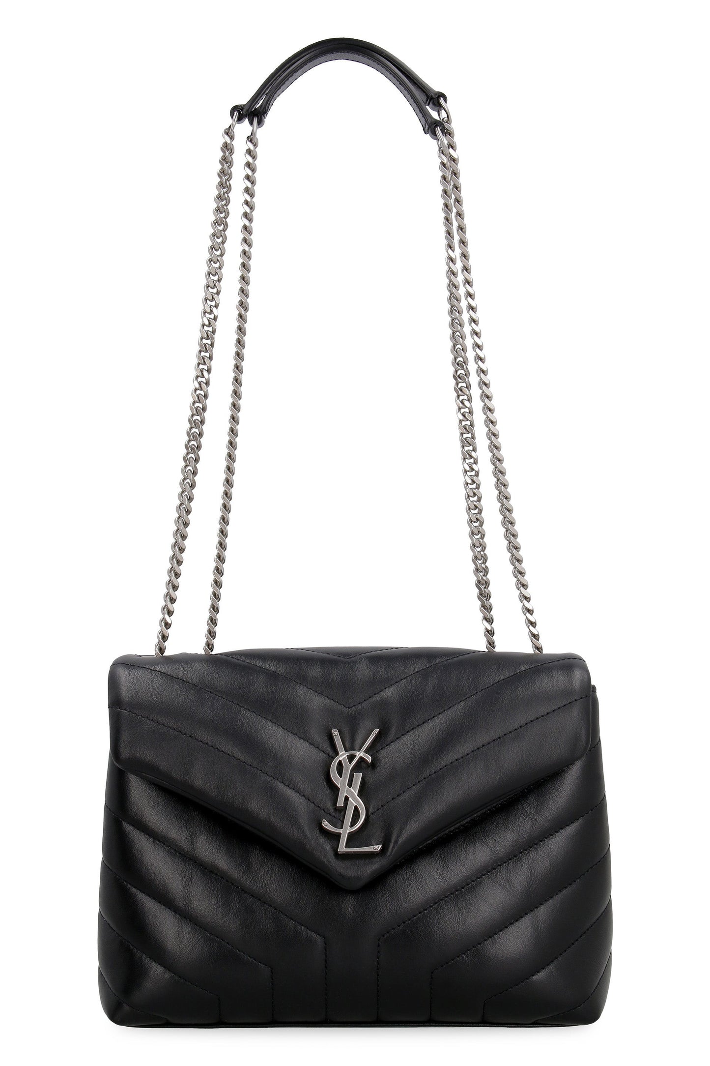 Luxury Saint Laurent Trending 2025 Women's Loulou Small Bag in Nero |
