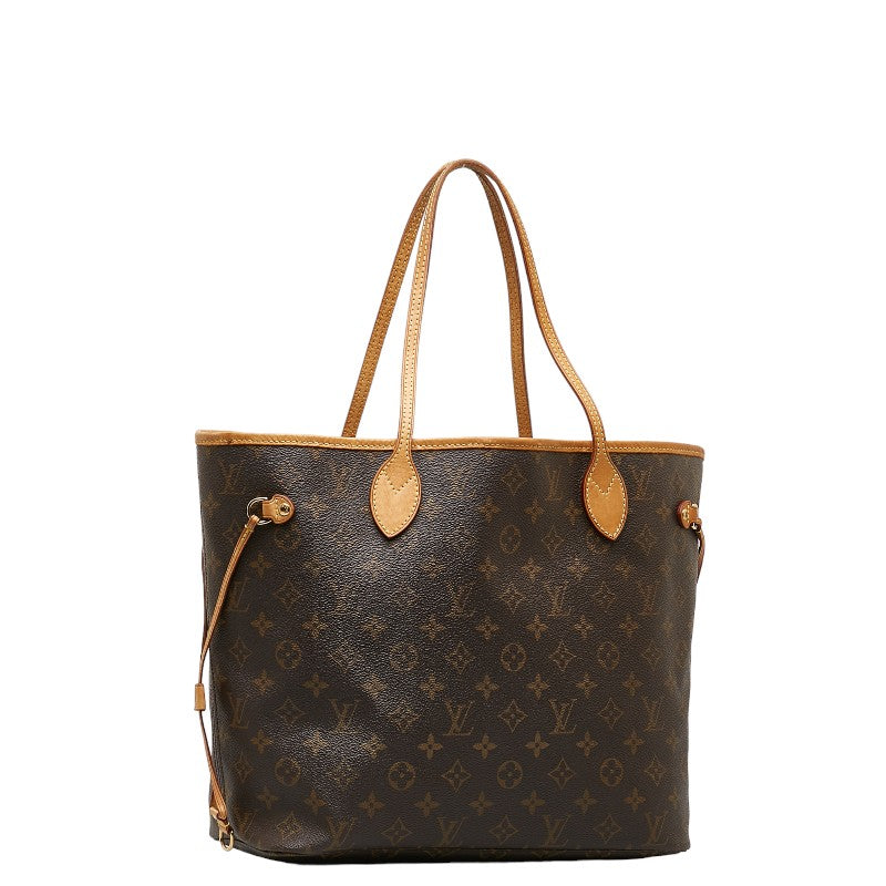 Louis Vuitton Monogram Neverfull Tote Bag PVC/Leather Brown