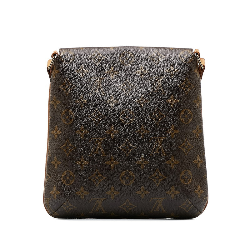 Louis Vuitton Monogram Mtte Salsa Shoulder Bag Brown